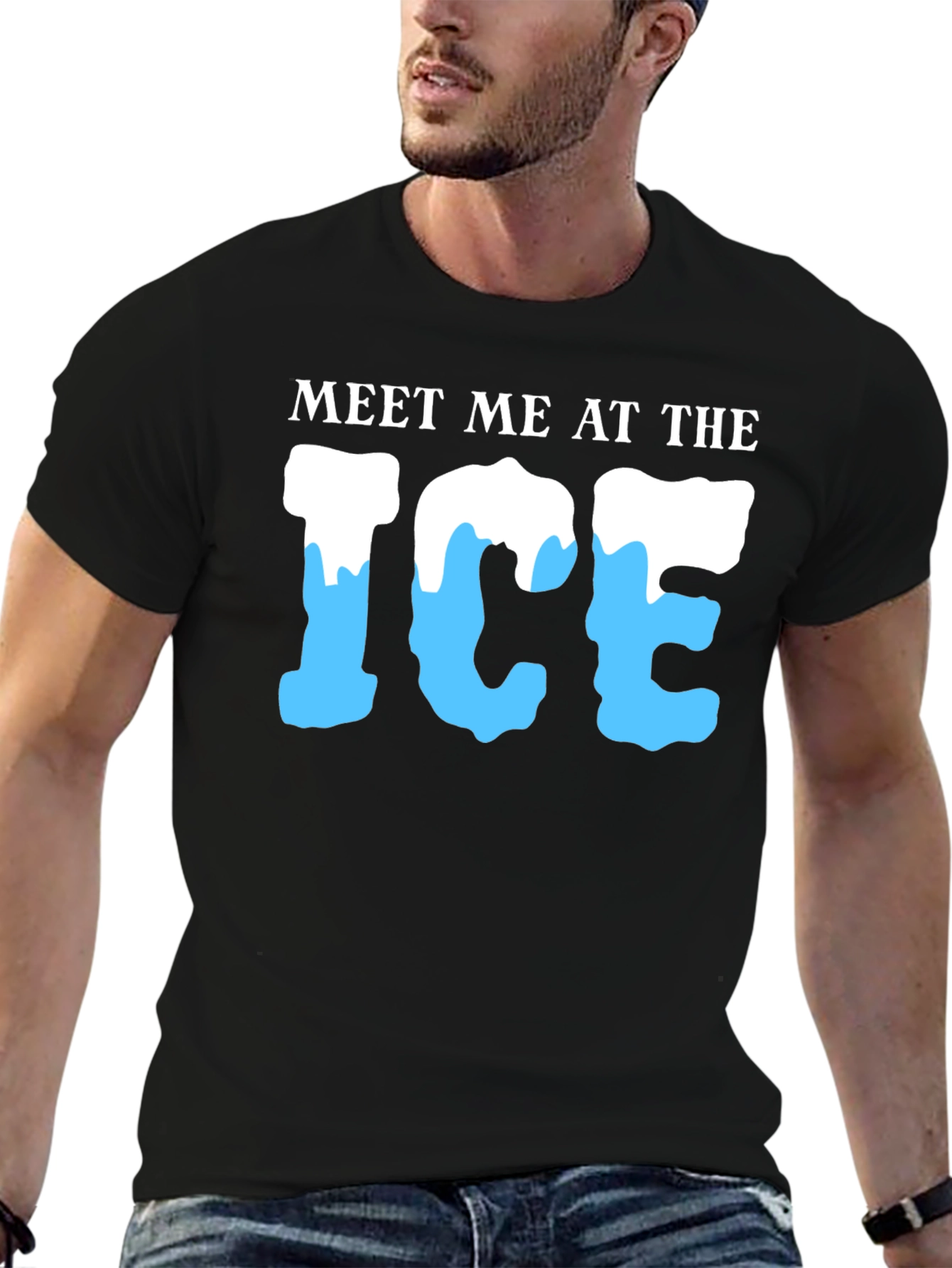 Meet Me At The Ice T-Shirt - Black