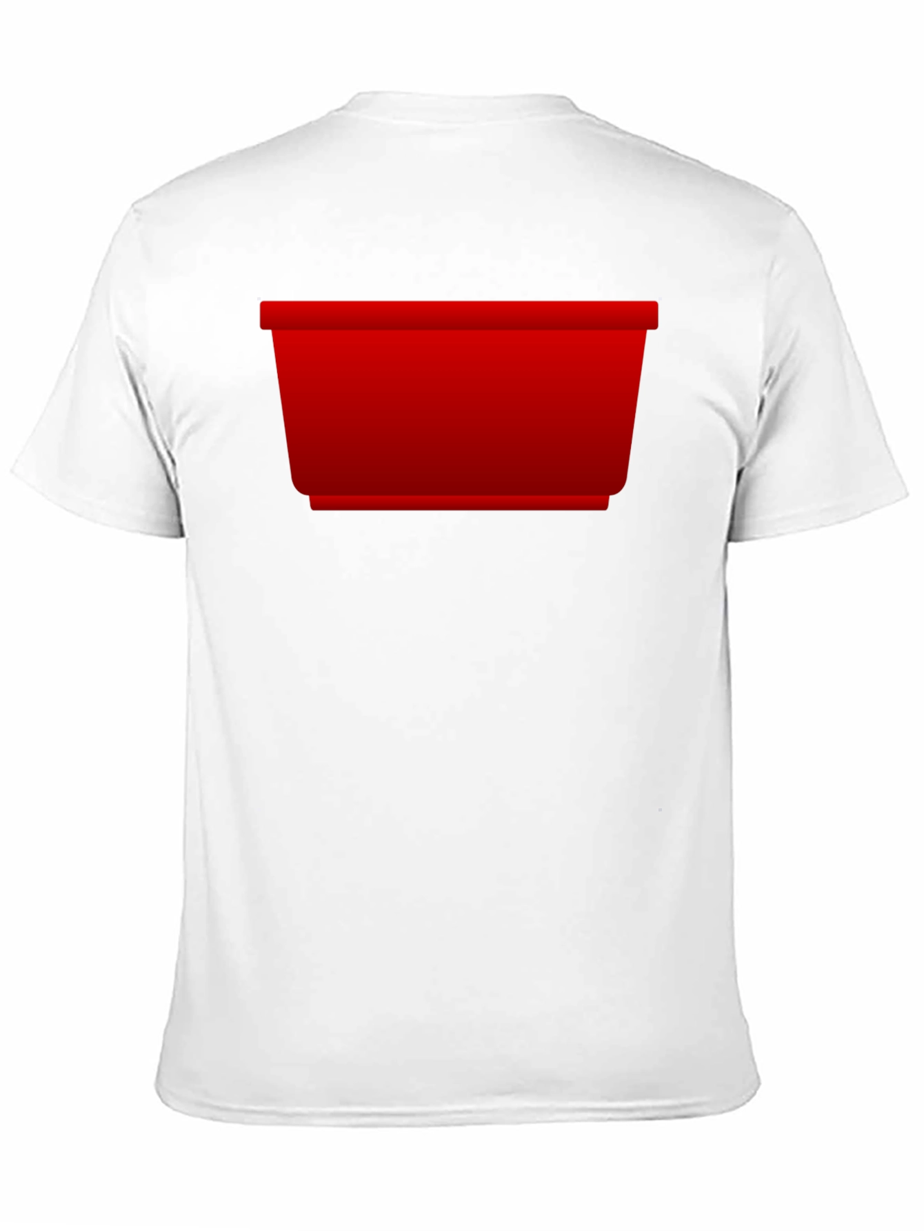 Bold Red Rectangle Tee - Statement Style