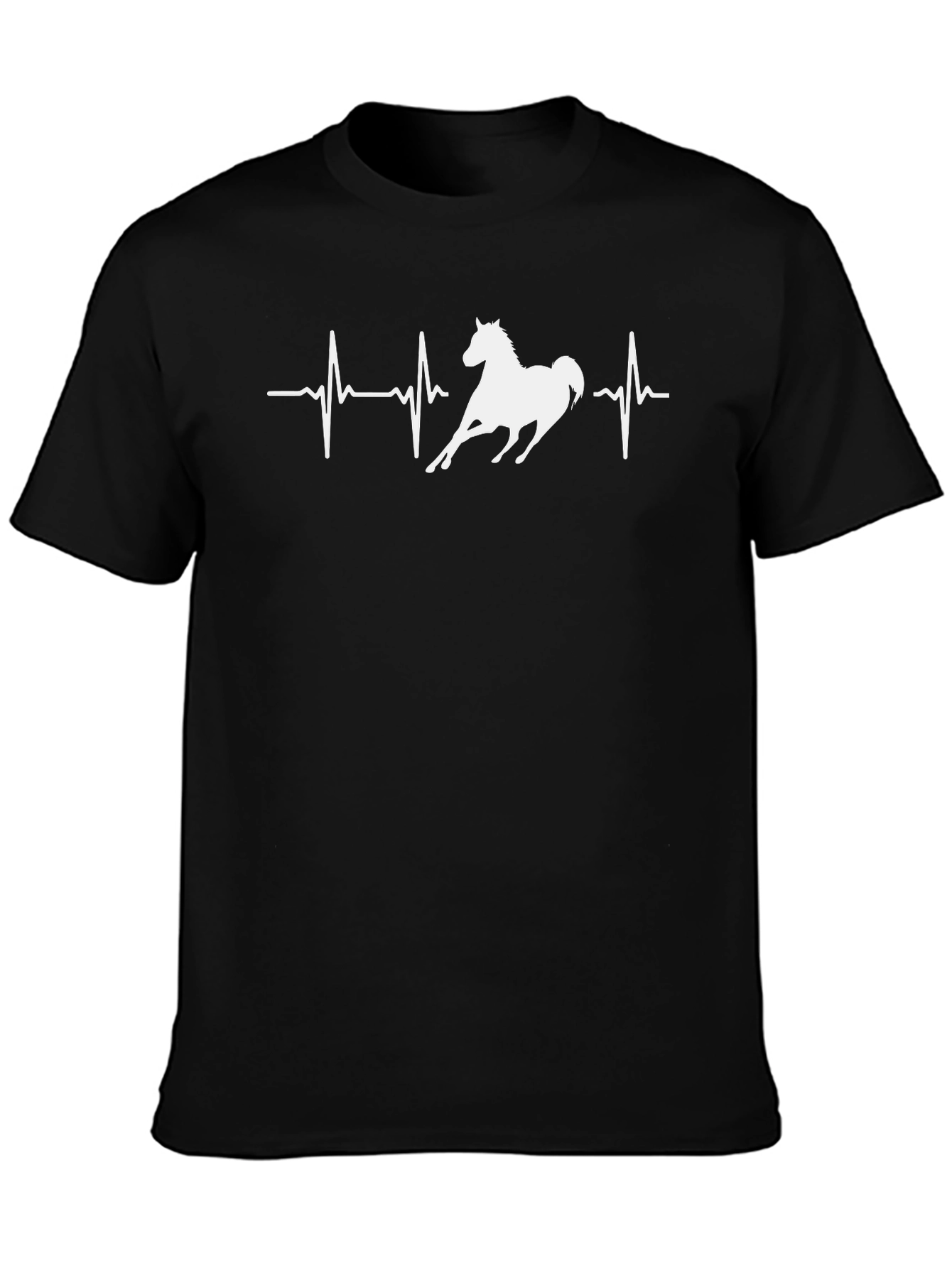 Horse Heartbeat T-Shirt - Equestrian Tee