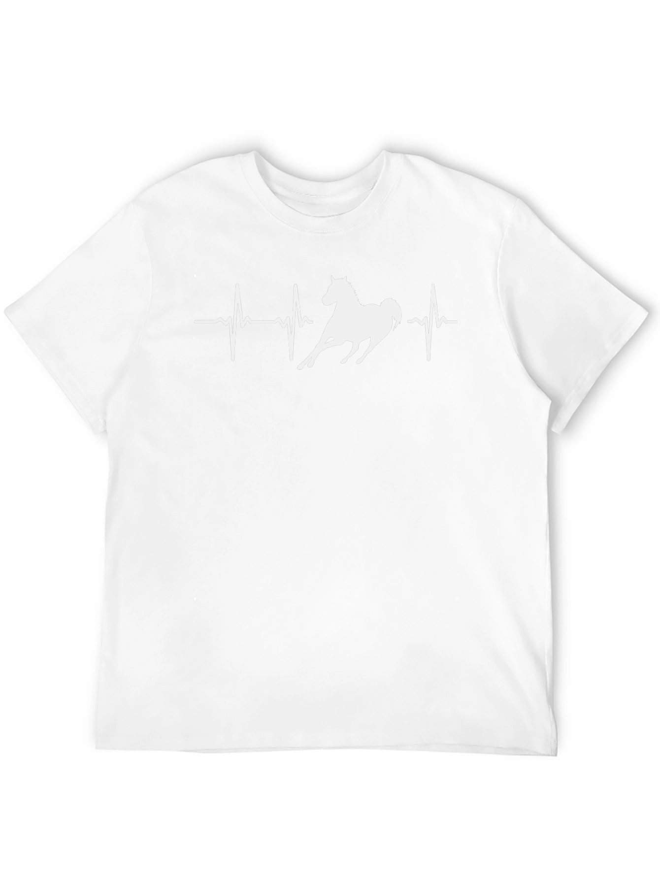 Horse Heartbeat T-Shirt - Equestrian Tee