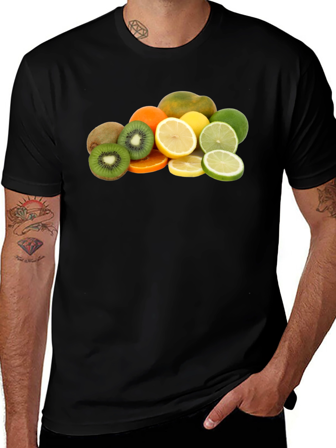 Fruity Graphic Tee - Fresh & Fun!
