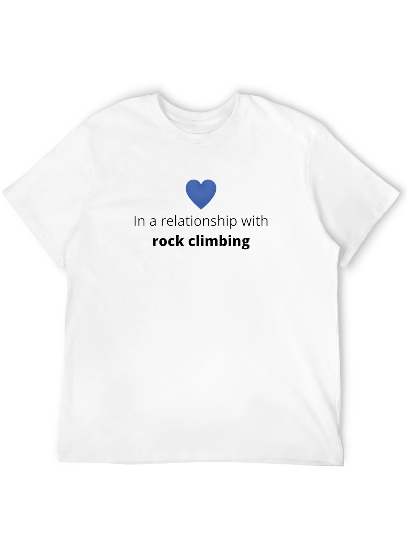 Rock Climbing Relationship Graphic Tee - Black