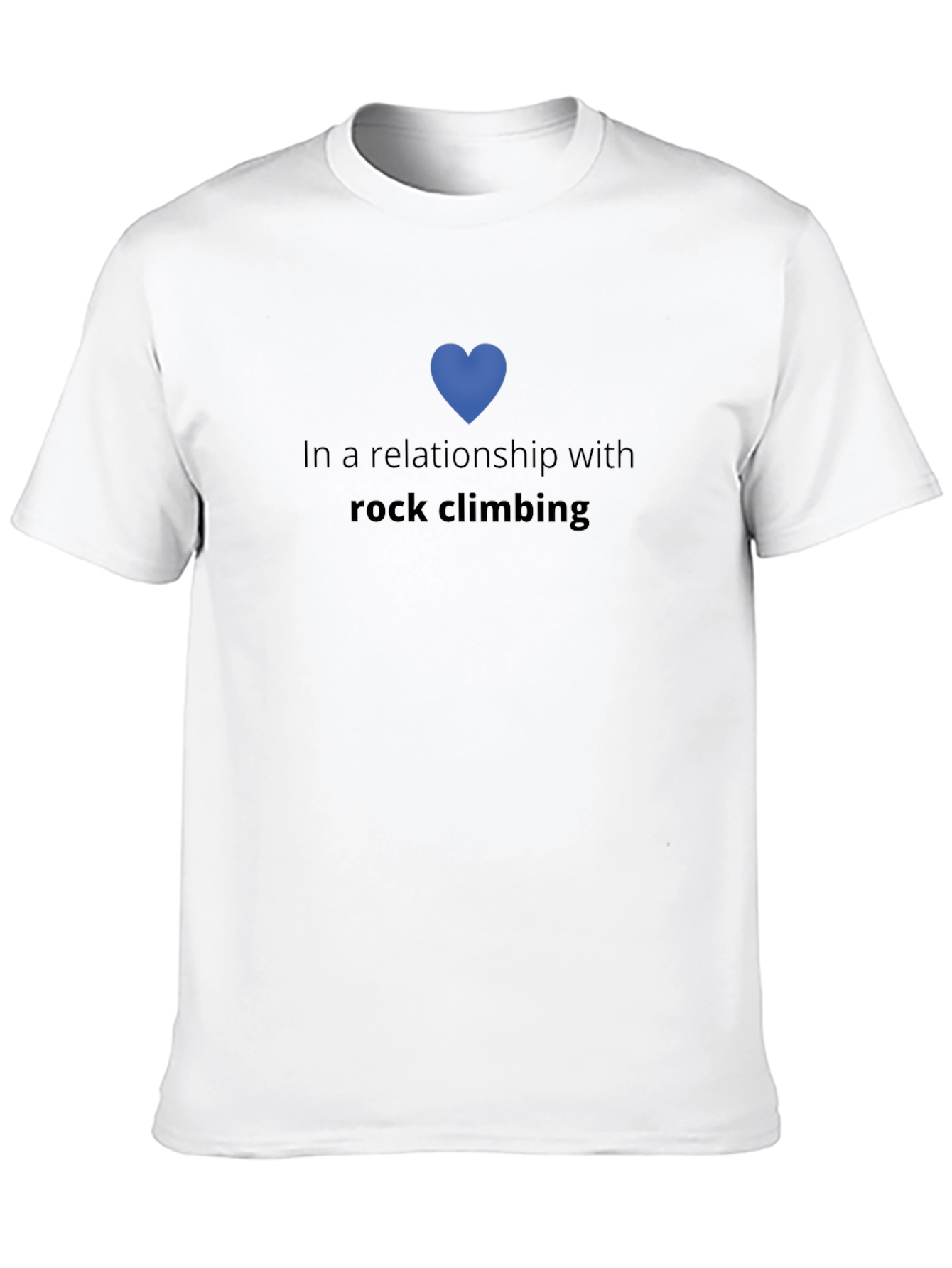 Rock Climbing Relationship Graphic Tee - Black