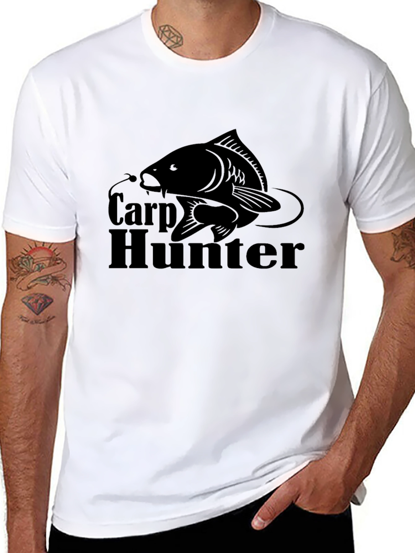 Carp Hunter Graphic T-Shirt - Anglers Tee