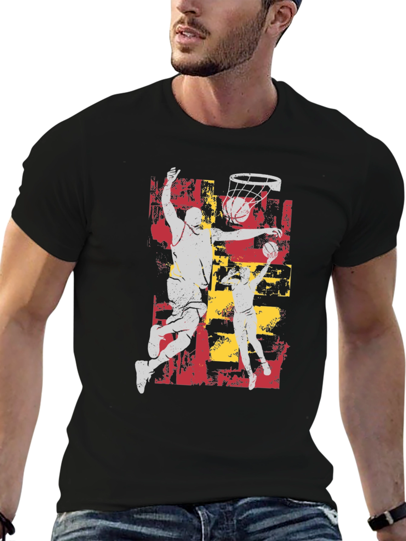 Basketball Graphic T-Shirt