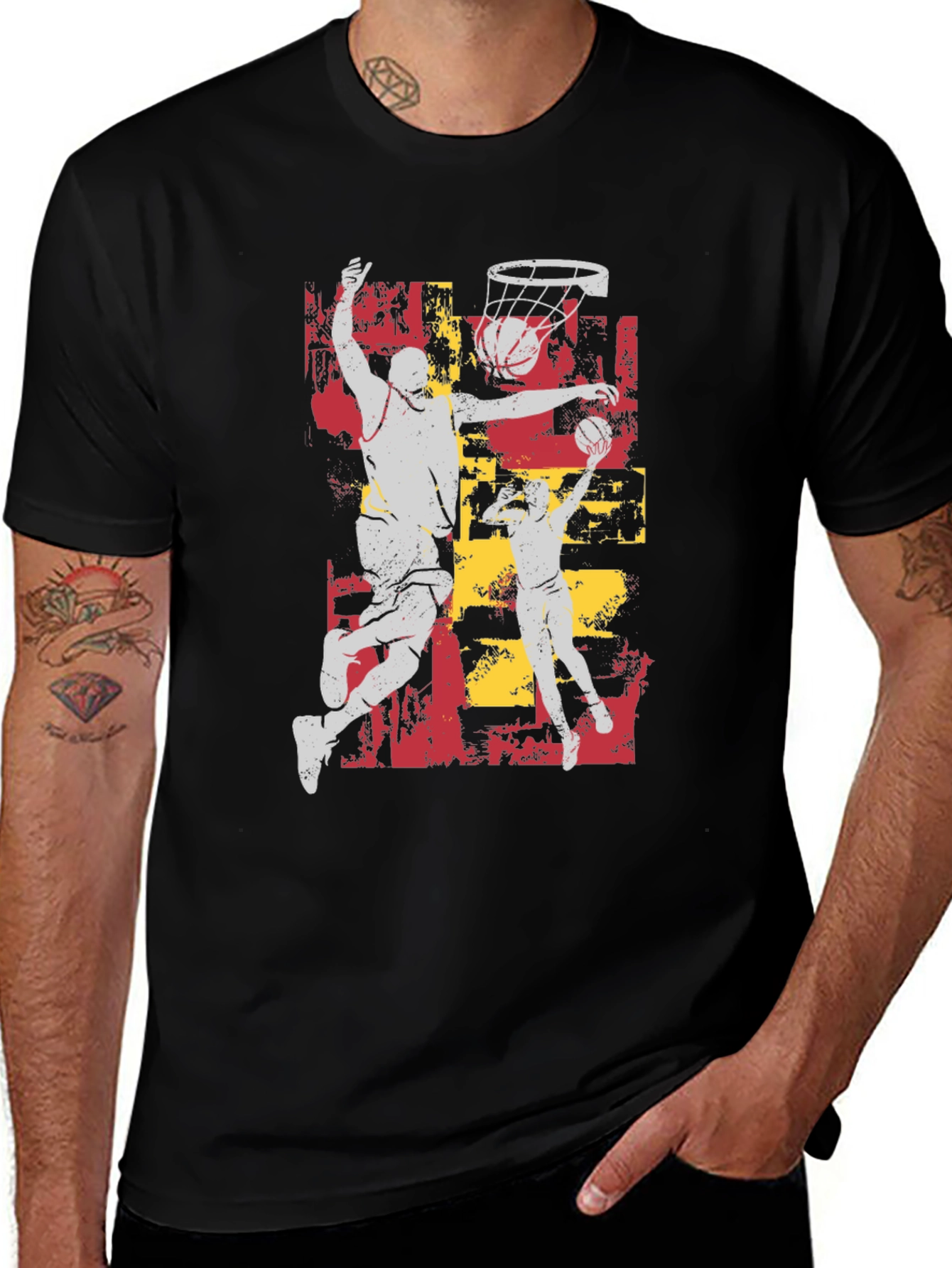 Basketball Graphic T-Shirt