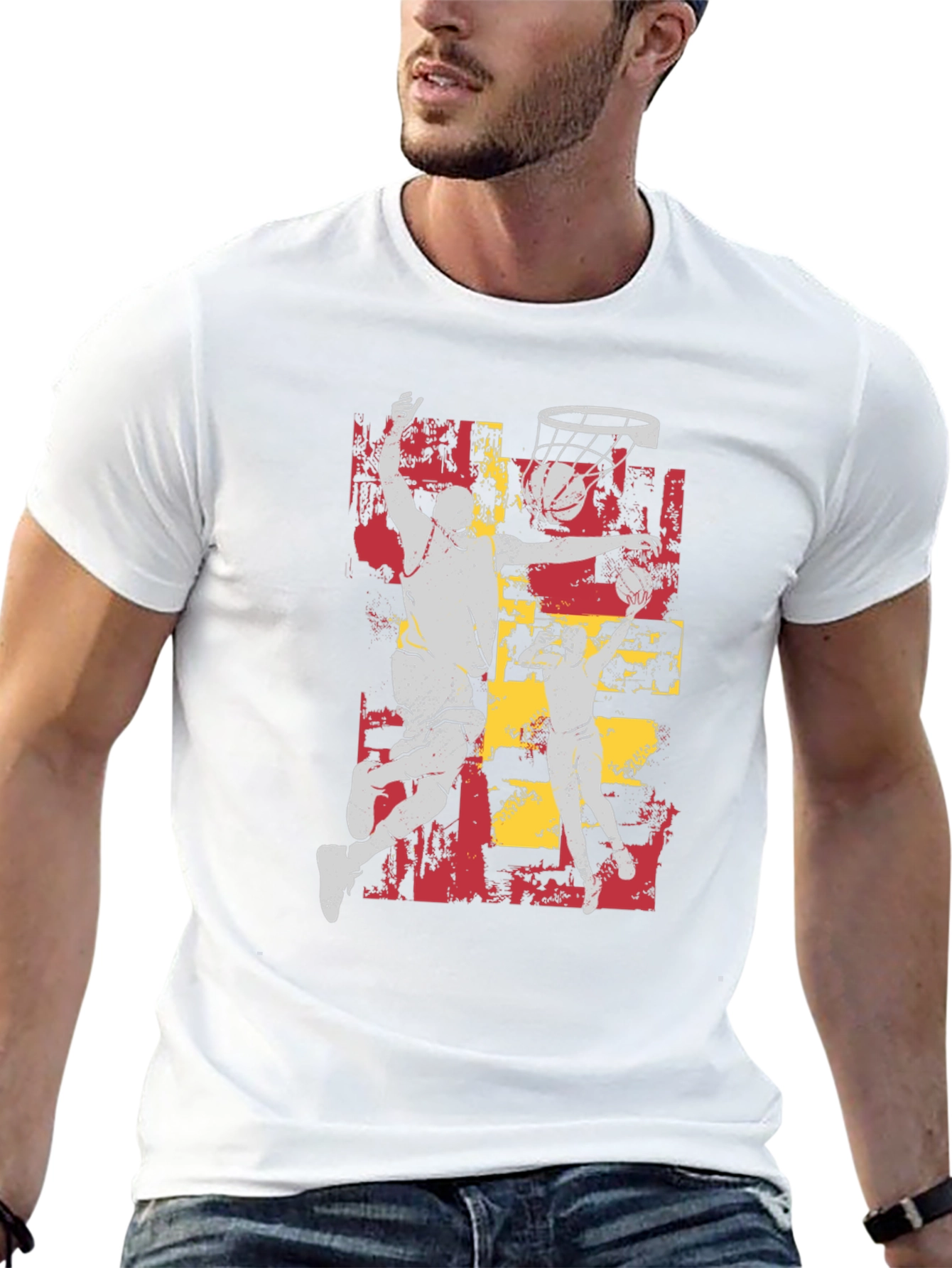 Basketball Graphic T-Shirt