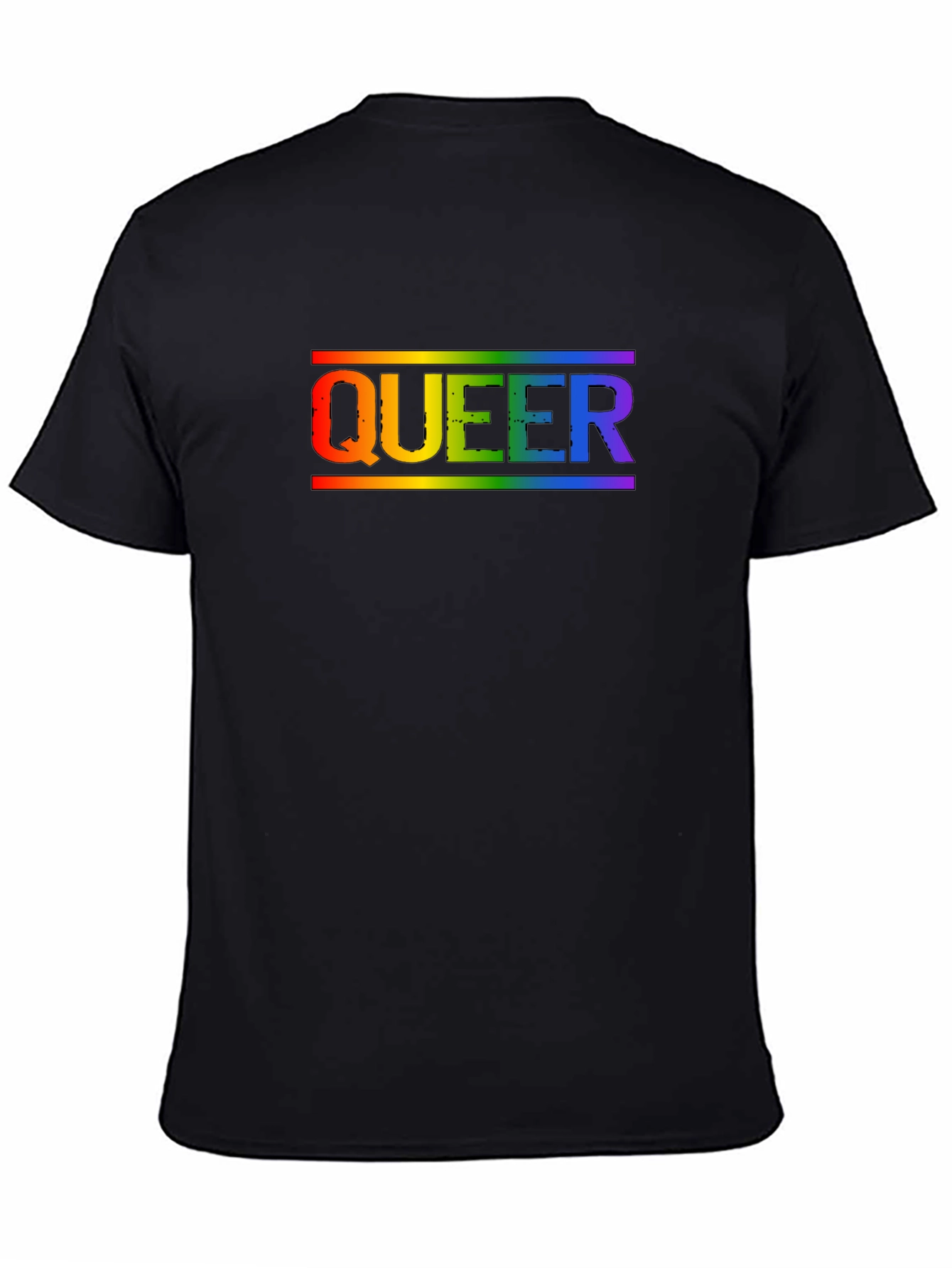 Queer Rainbow Pride T-Shirt - Soft Cotton Blend