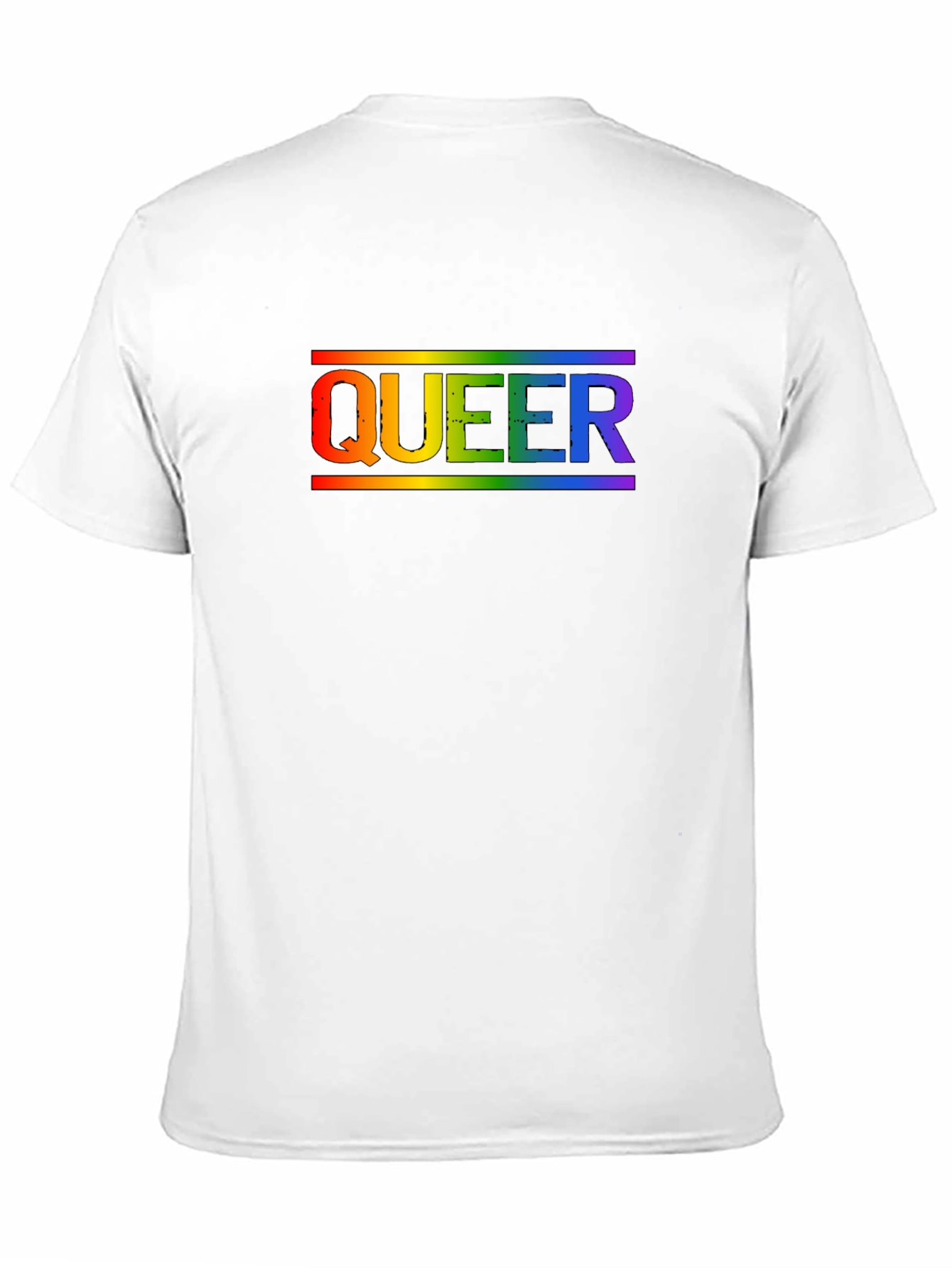 Queer Rainbow Pride T-Shirt - Soft Cotton Blend