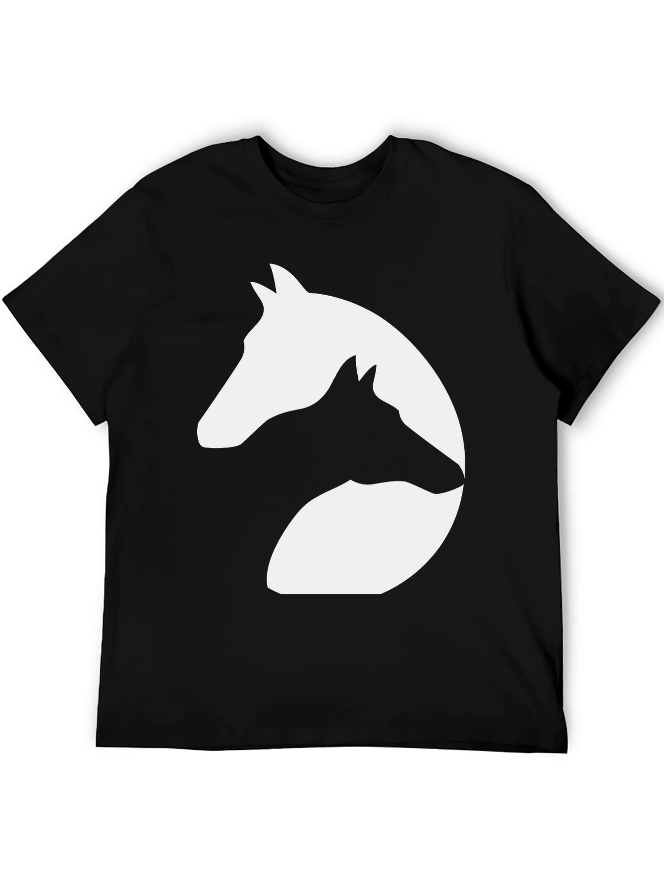 Yin Yang Horse T-Shirt - Unisex