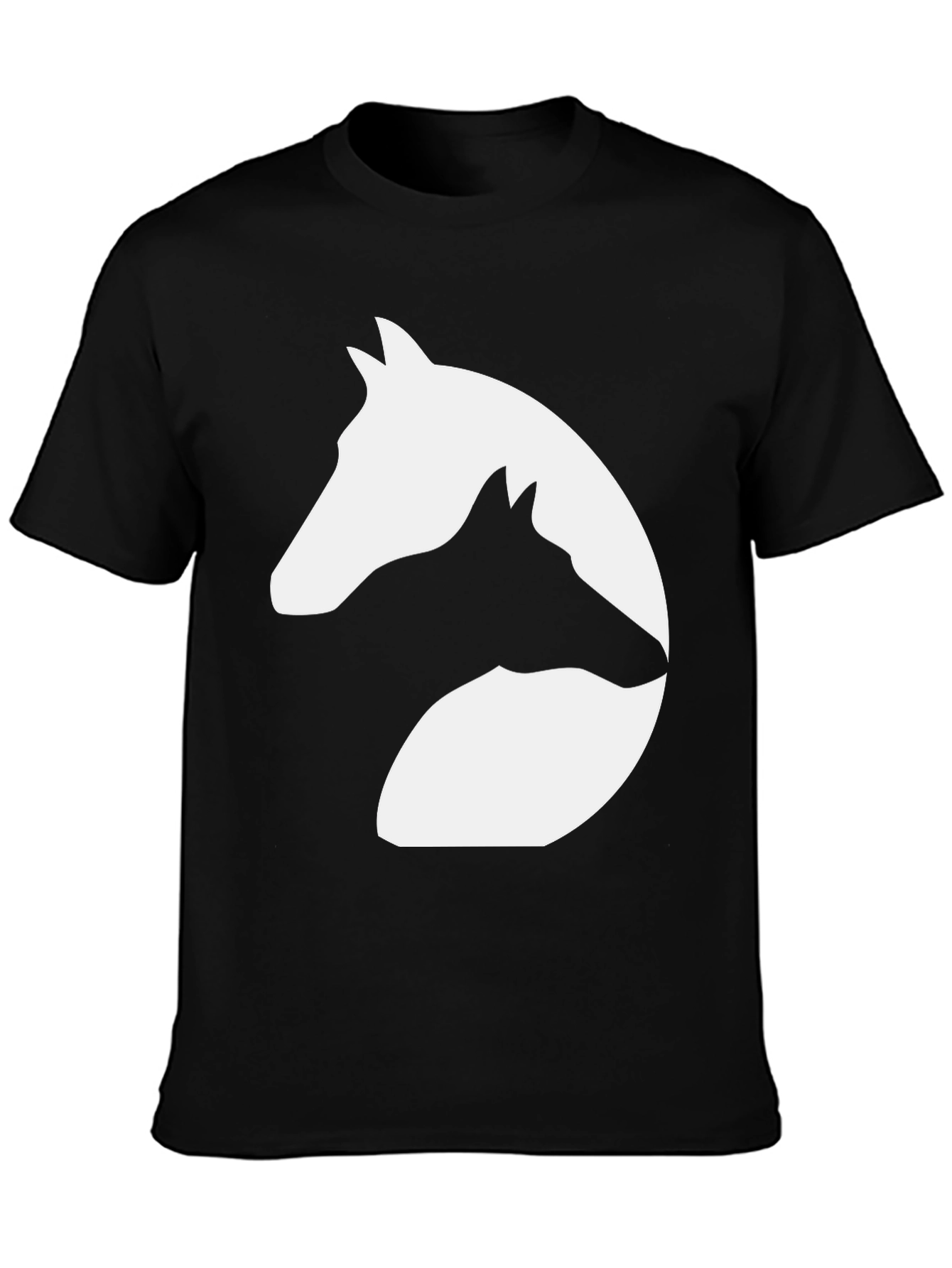 Yin Yang Horse T-Shirt - Unisex