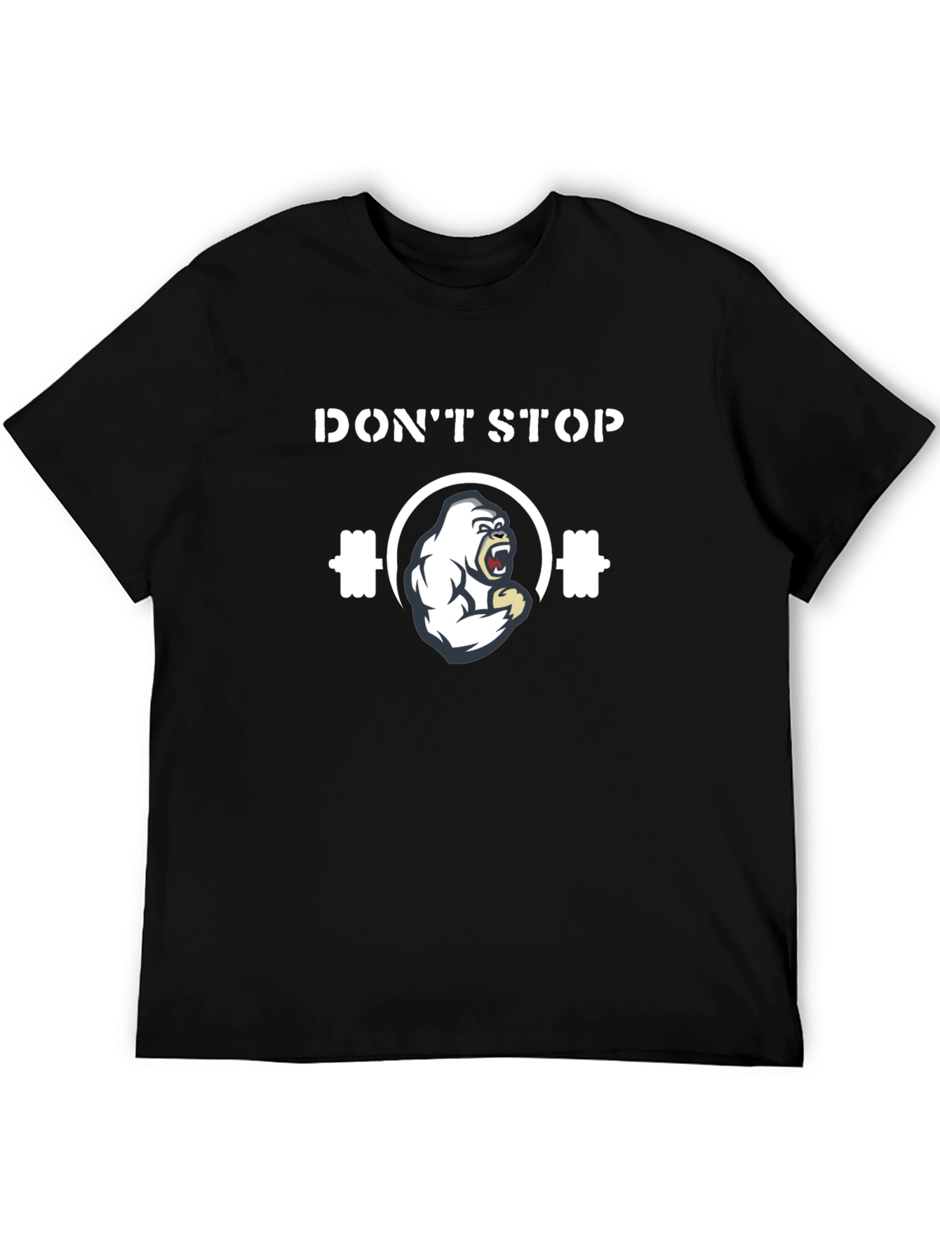 Dont Stop Gorilla Gym T-Shirt