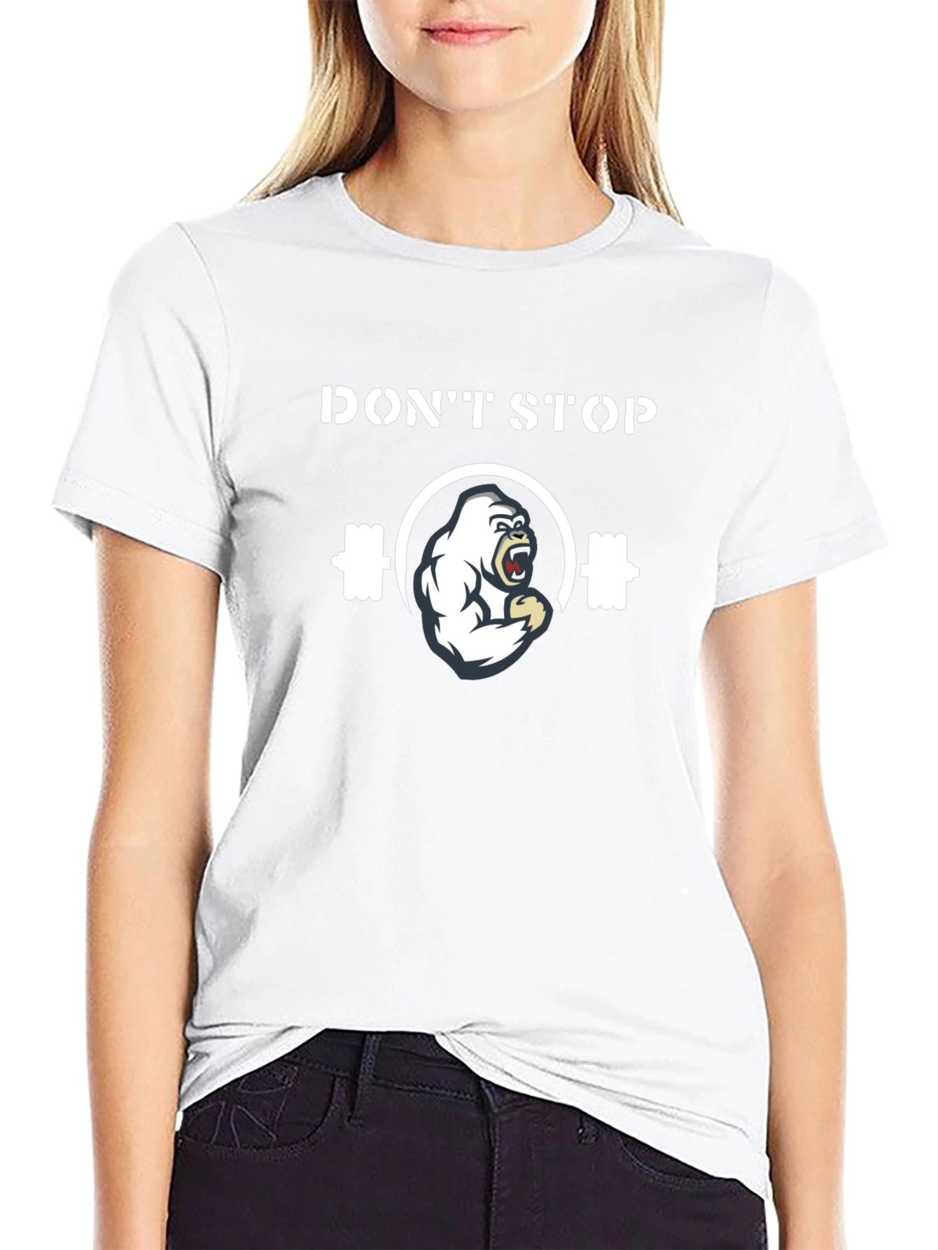 Dont Stop Gorilla Gym T-Shirt