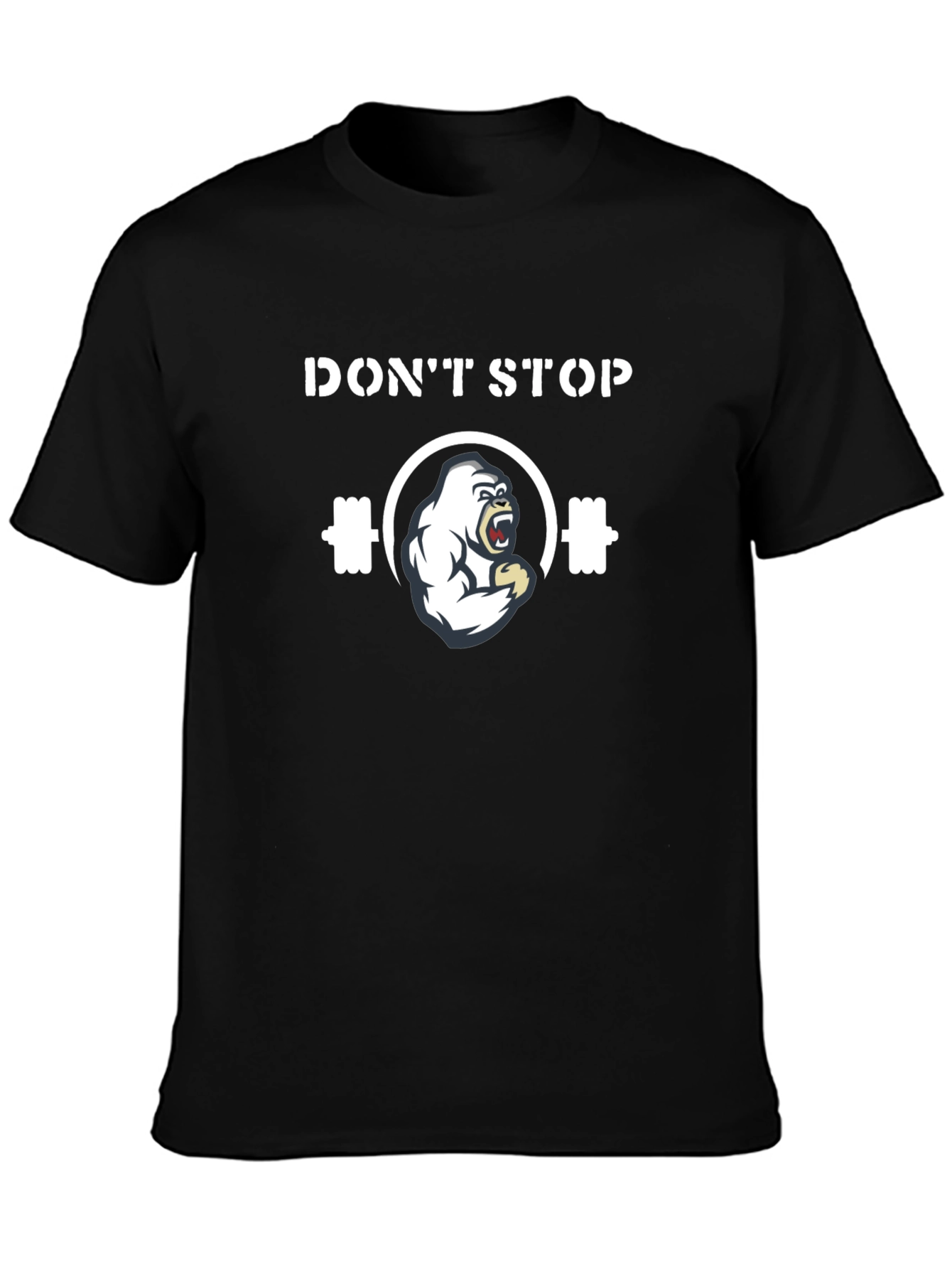 Dont Stop Gorilla Gym T-Shirt