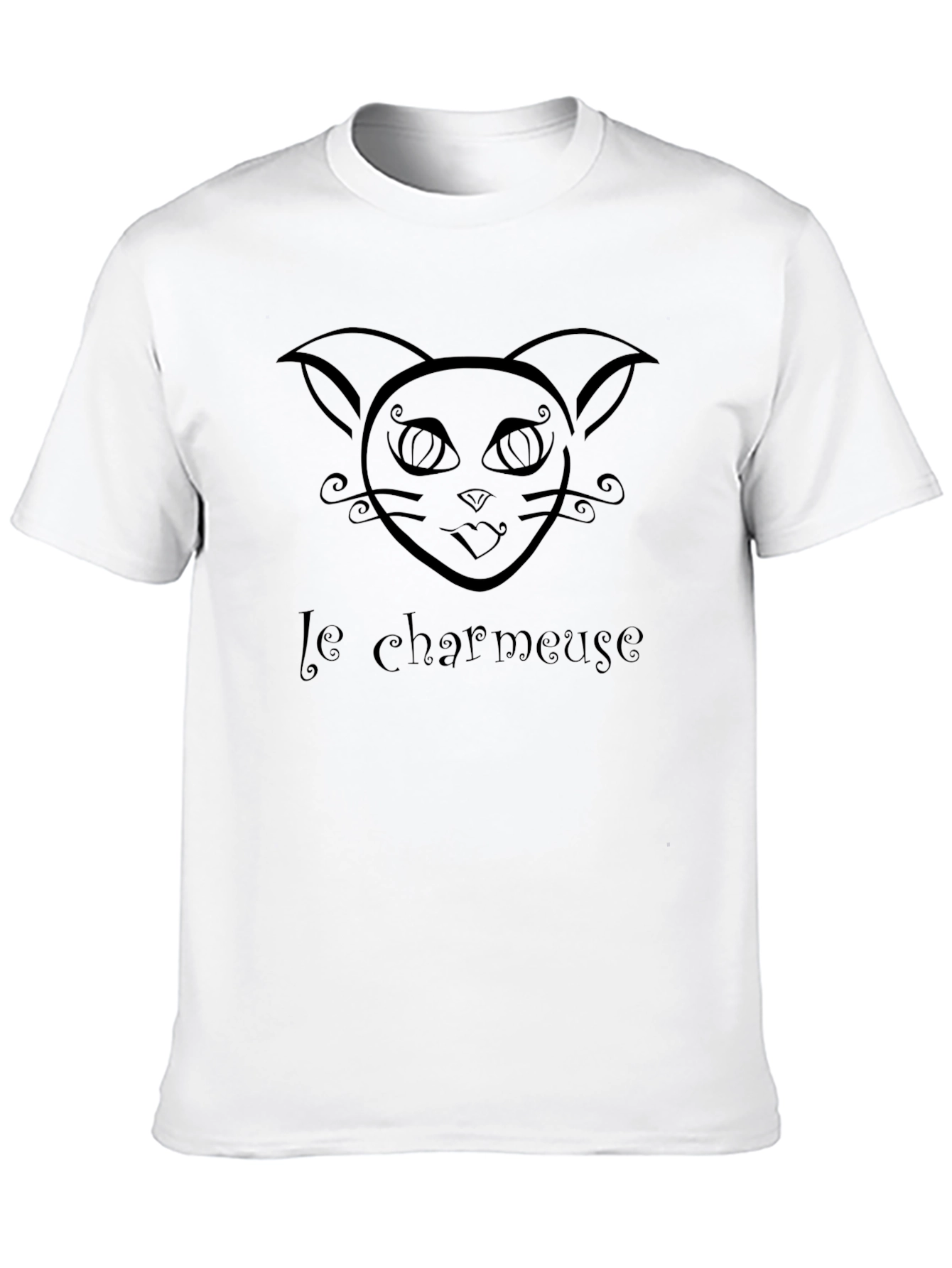 Le Charmeuse Black Cat Tee