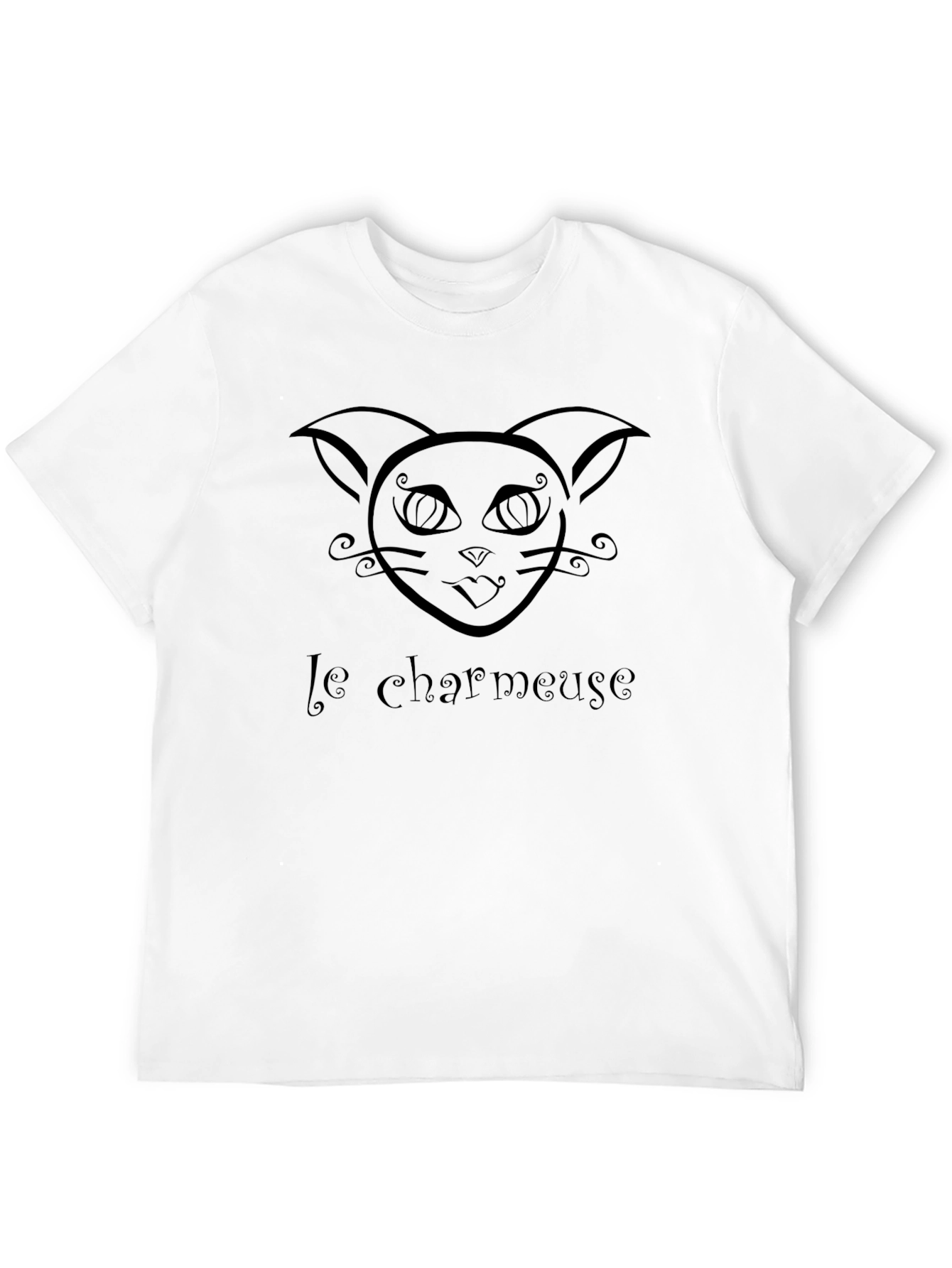 Le Charmeuse Black Cat Tee