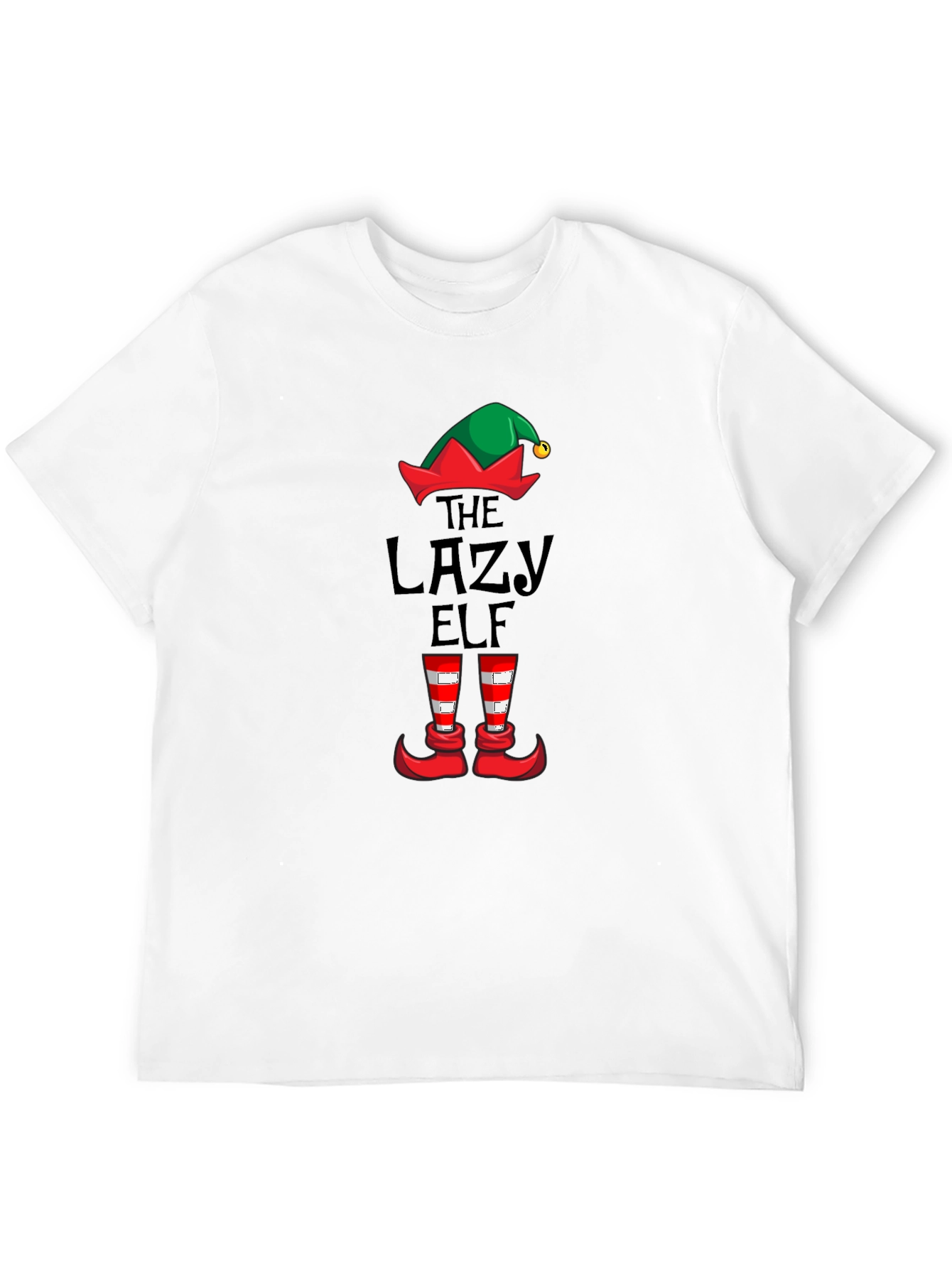 The Lazy Elf Christmas T-Shirt