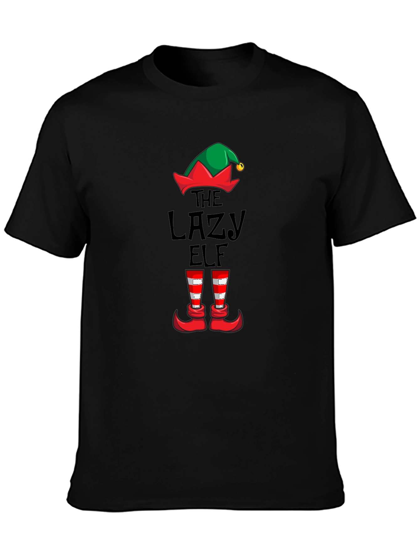 The Lazy Elf Christmas T-Shirt