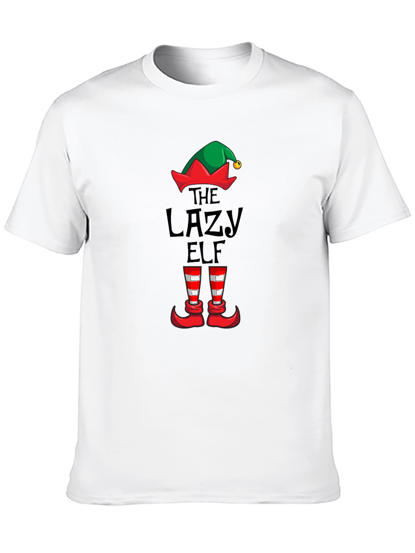 The Lazy Elf Christmas T-Shirt