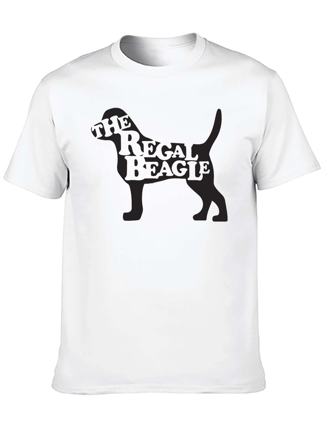 The Regal Beagle T-Shirt - Mens Black Tee