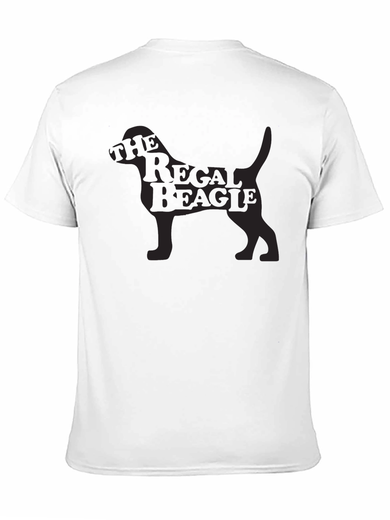 The Regal Beagle T-Shirt - Mens Black Tee
