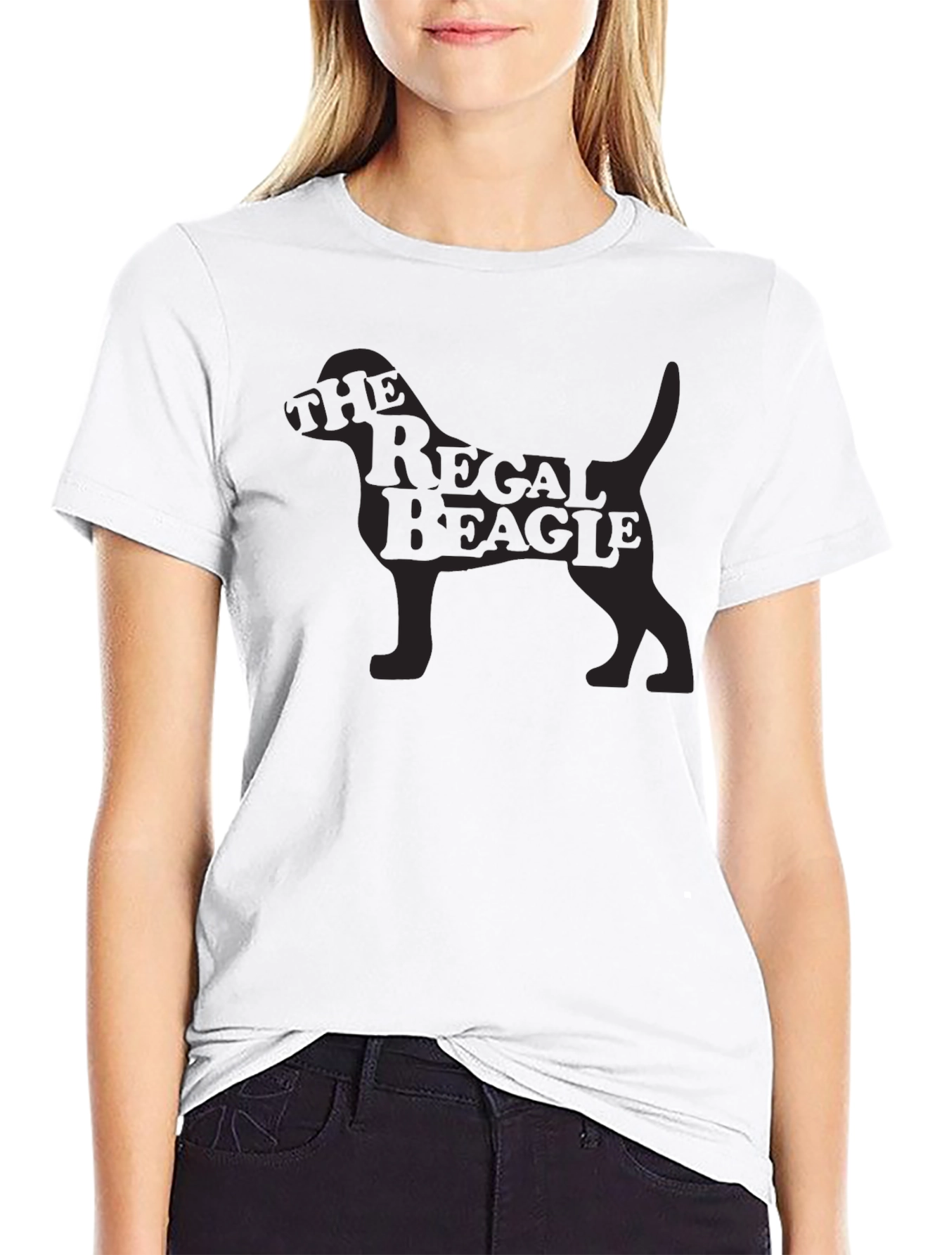 The Regal Beagle T-Shirt - Mens Black Tee