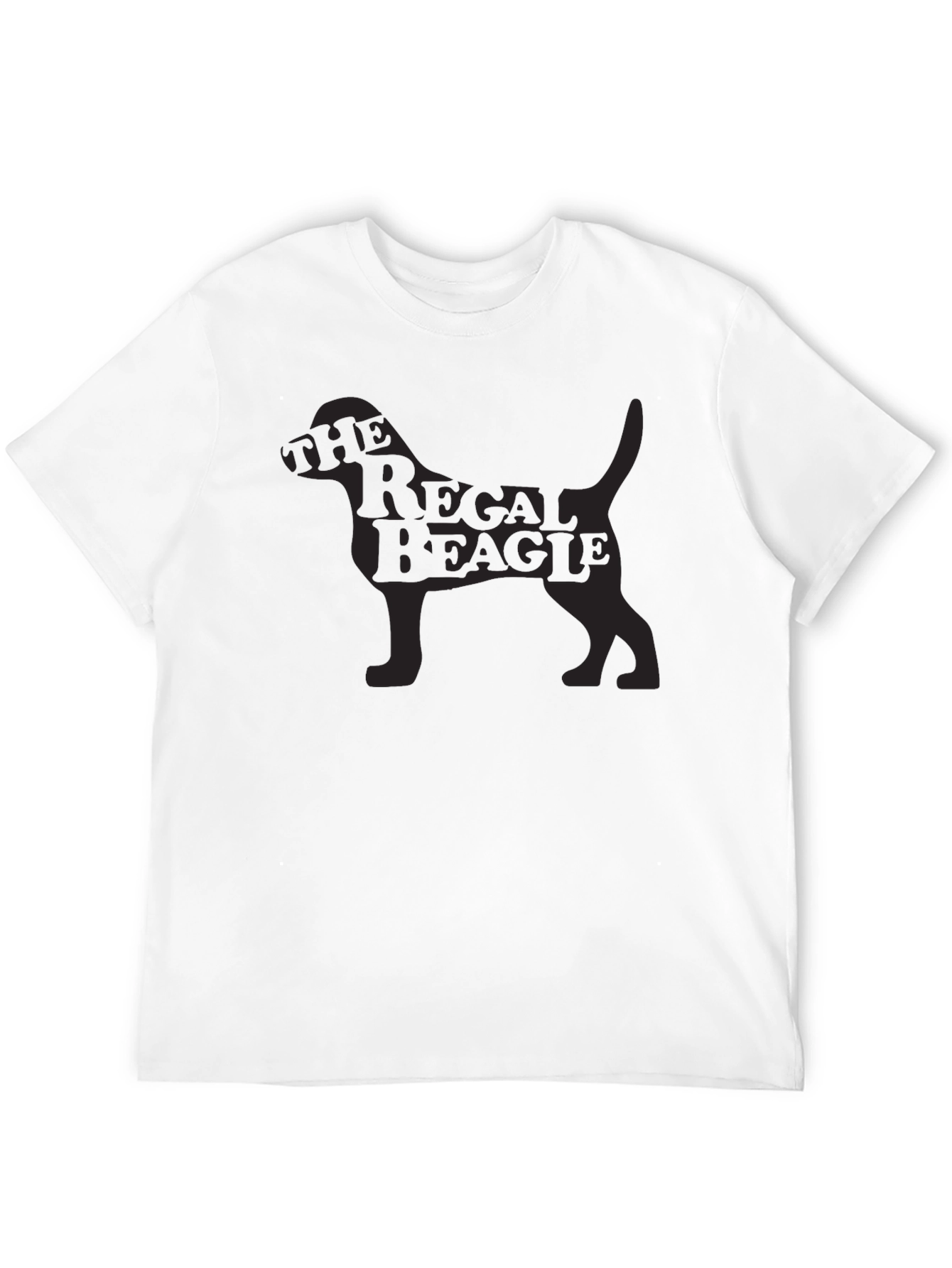The Regal Beagle T-Shirt - Mens Black Tee