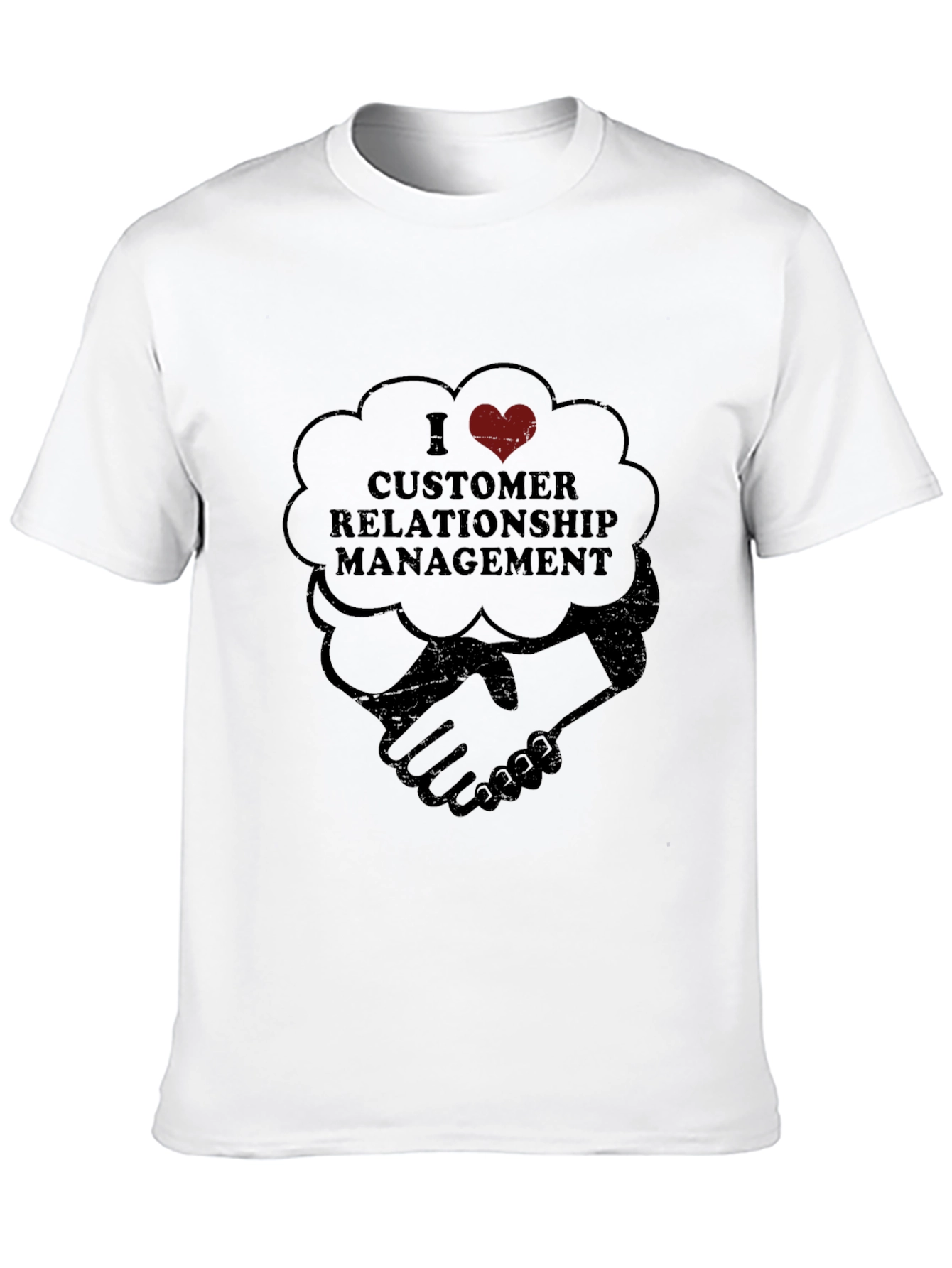 I Heart CRM Black Graphic T-Shirt