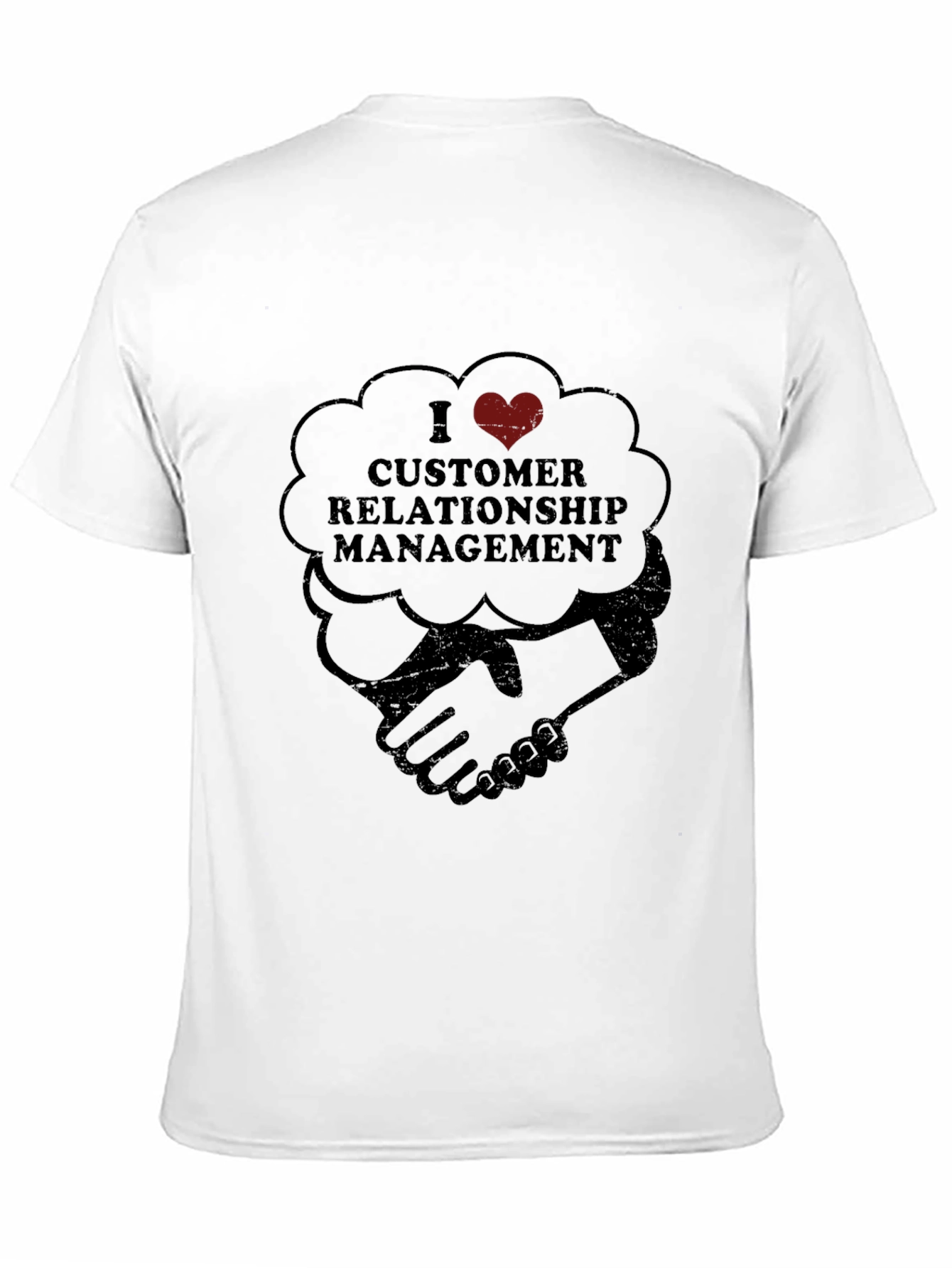 I Heart CRM Black Graphic T-Shirt