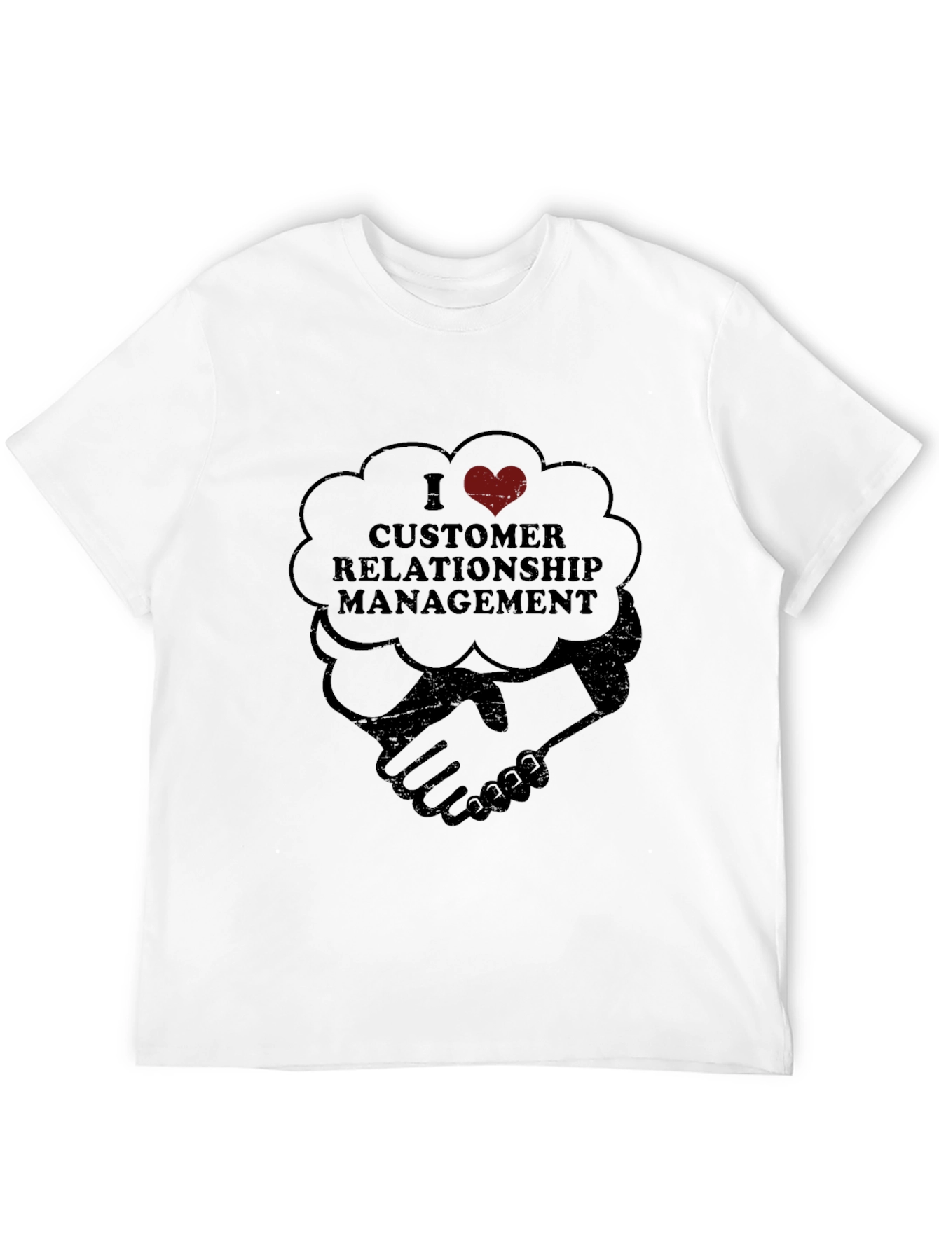 I Heart CRM Black Graphic T-Shirt