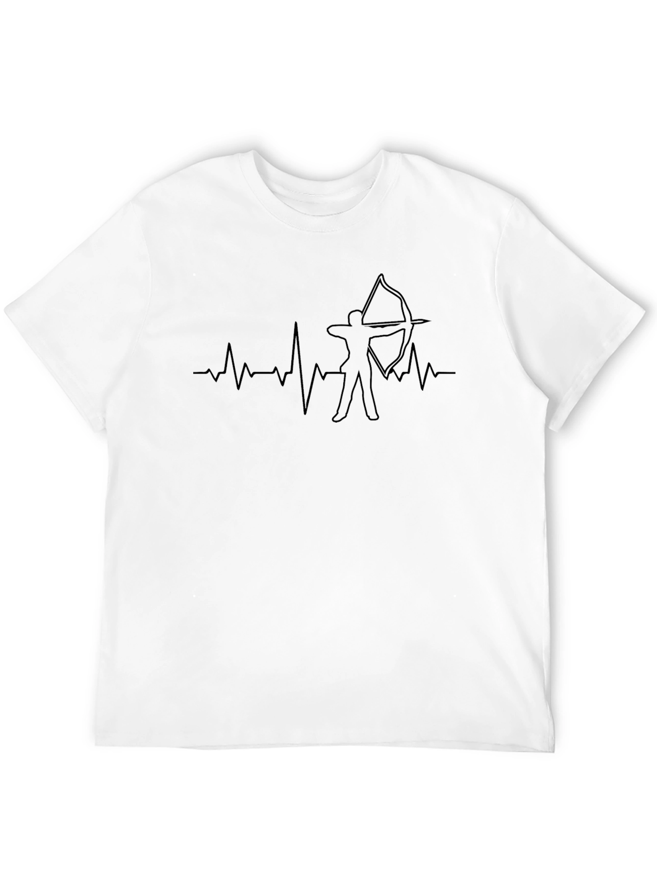 Archery Heartbeat Graphic Tee