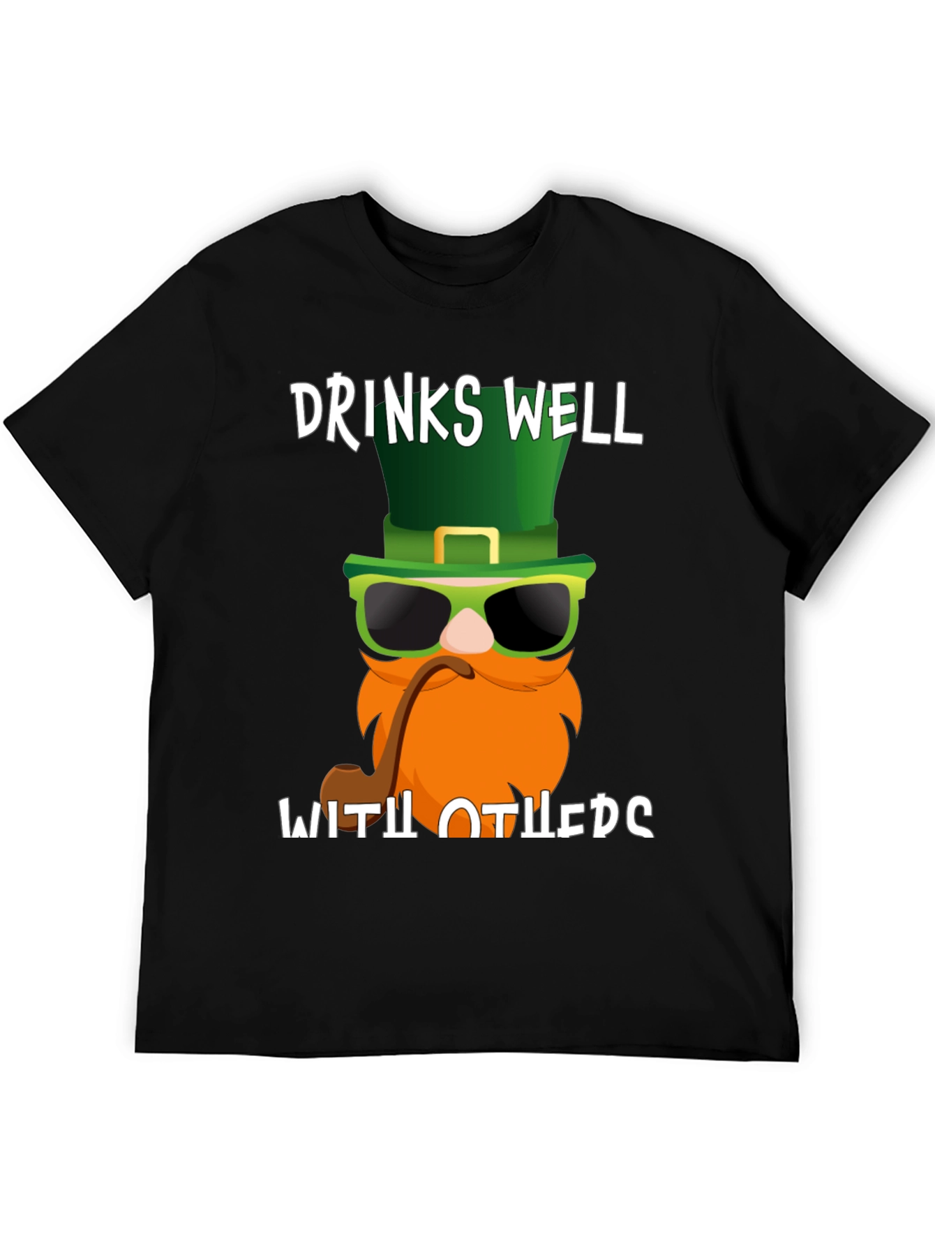 Drinks Well with Others St. Patricks Day T-Shirt