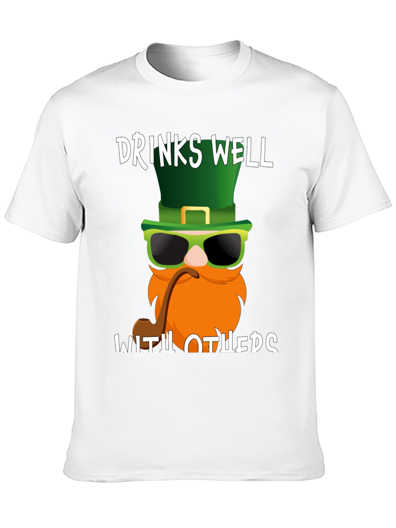Drinks Well with Others St. Patricks Day T-Shirt