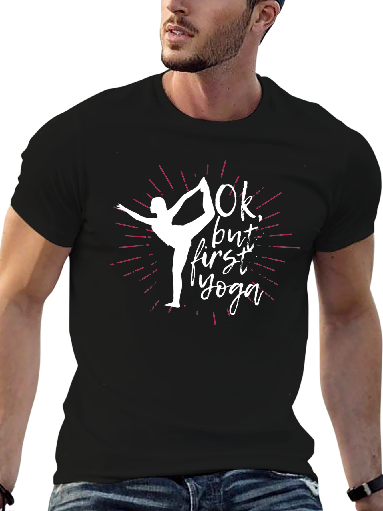 Ok but First Yoga T-Shirt