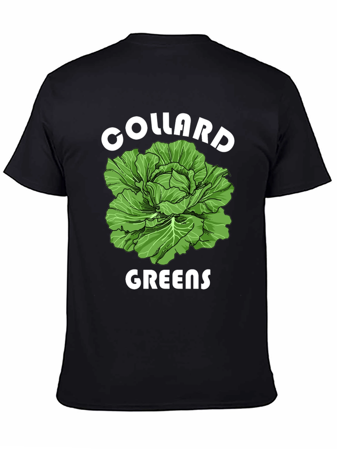 Collard Greens Graphic T-Shirt - Fresh Vegetable Tee