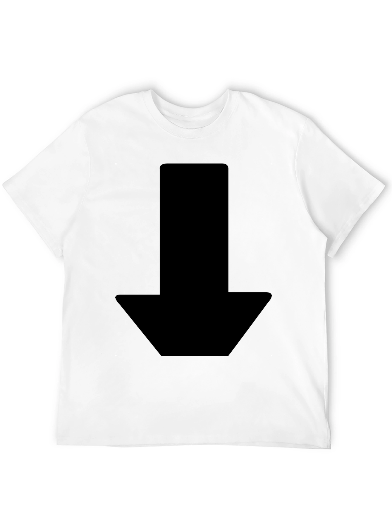 Black Arrow Graphic Tee - Stylish & Modern Design