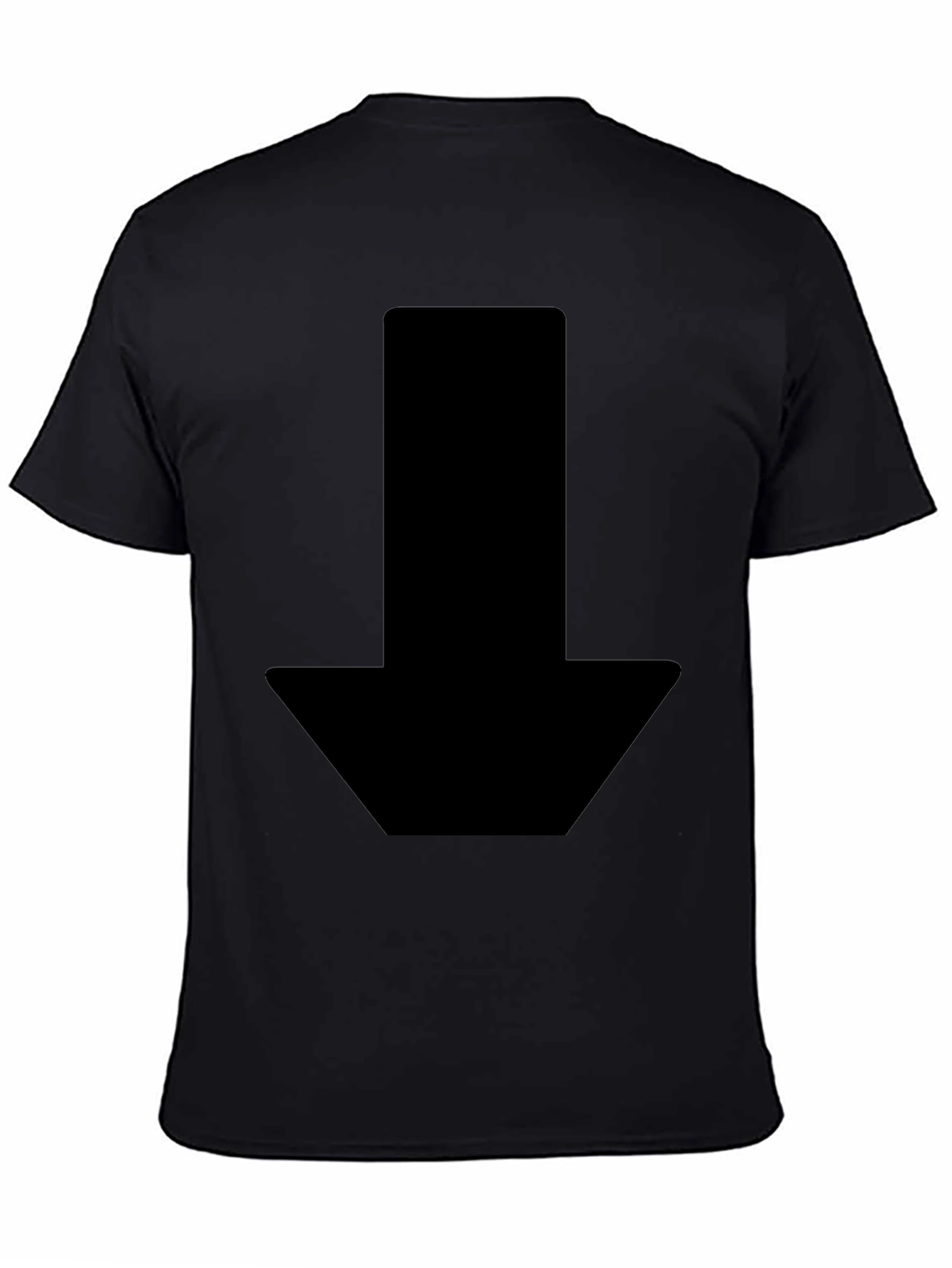 Black Arrow Graphic Tee - Stylish & Modern Design