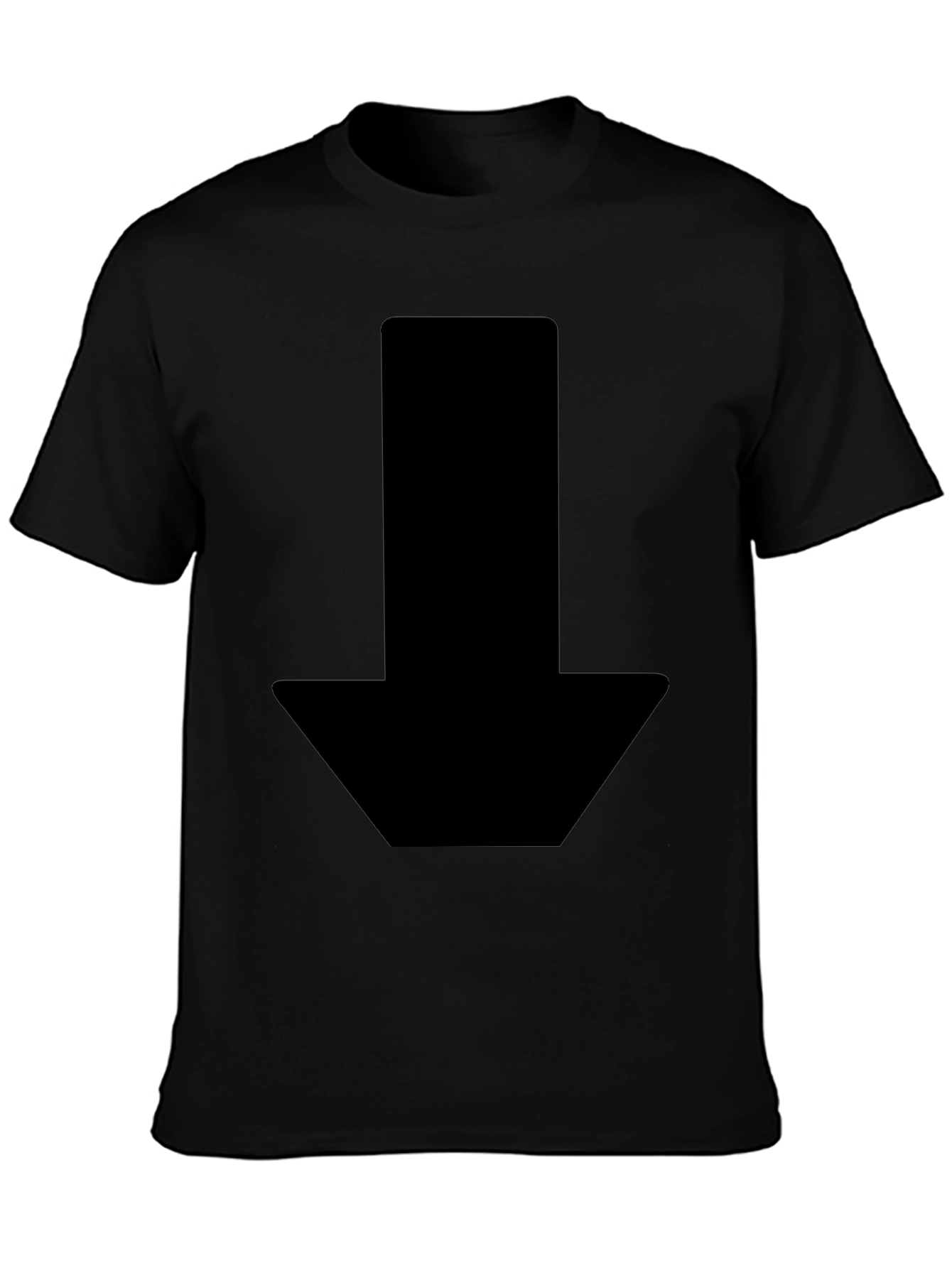 Black Arrow Graphic Tee - Stylish & Modern Design