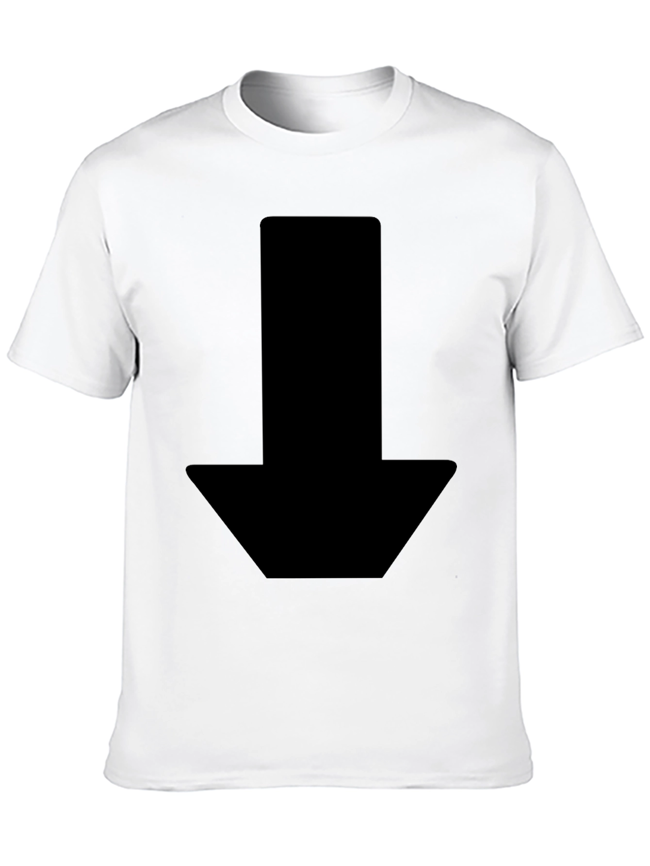 Black Arrow Graphic Tee - Stylish & Modern Design
