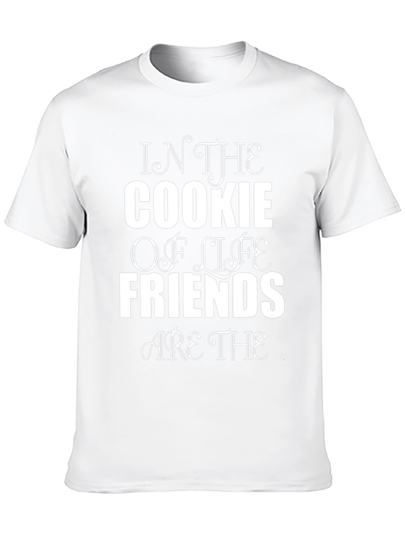 Cookie of Life Friends T-Shirt - Trendy Graphic Tee