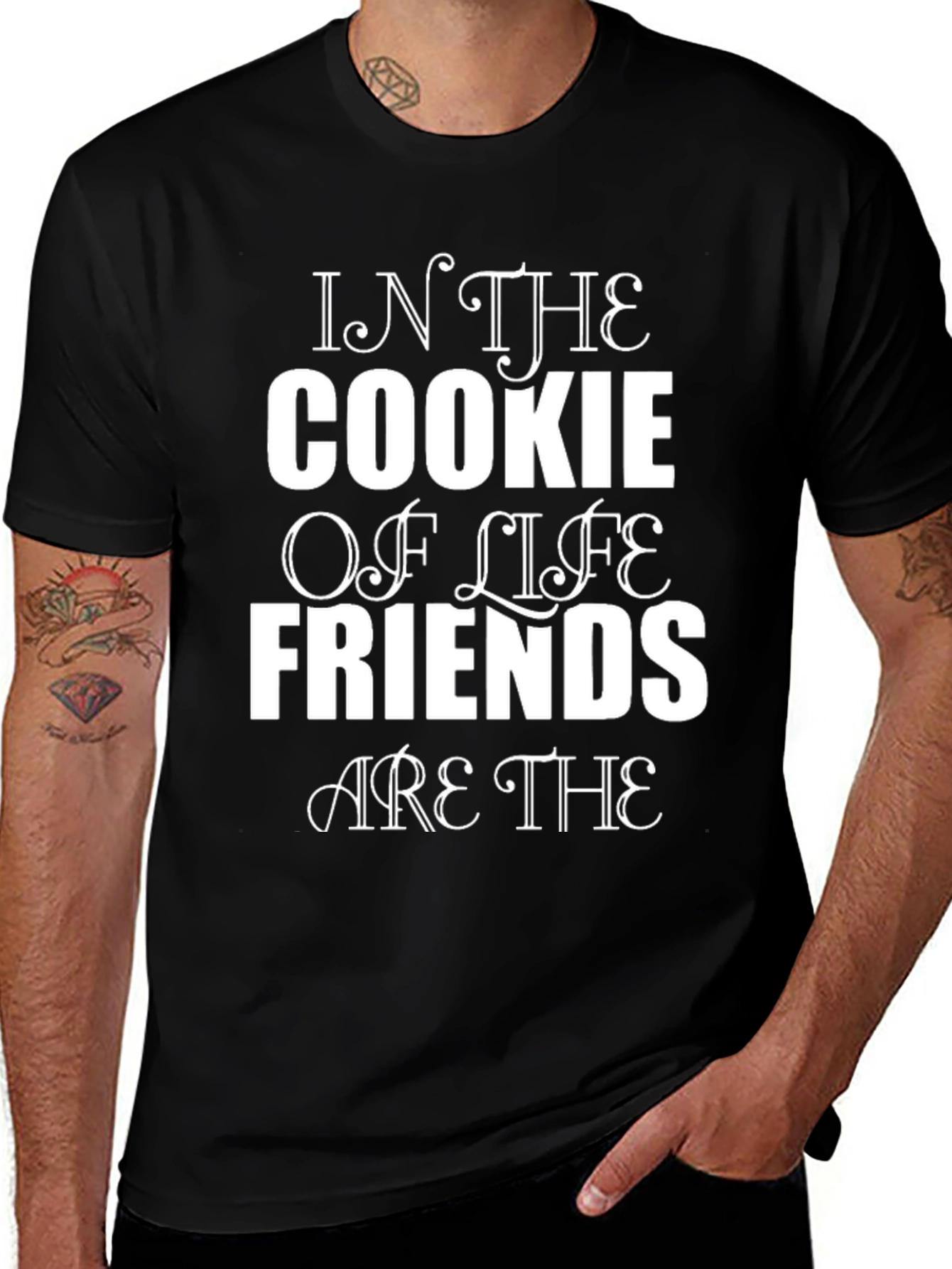 Cookie of Life Friends T-Shirt - Trendy Graphic Tee