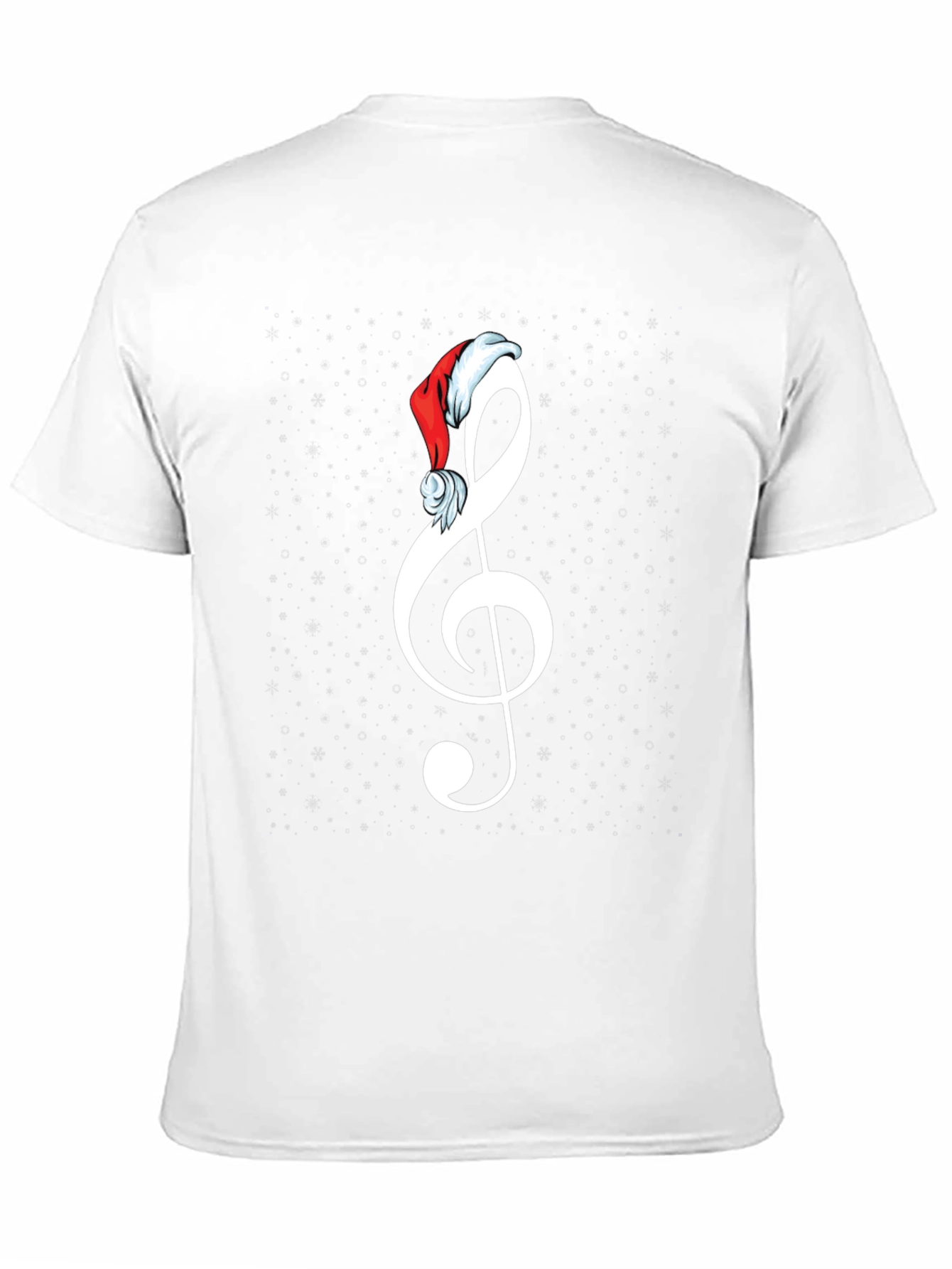 Festive Treble Clef Christmas T-Shirt