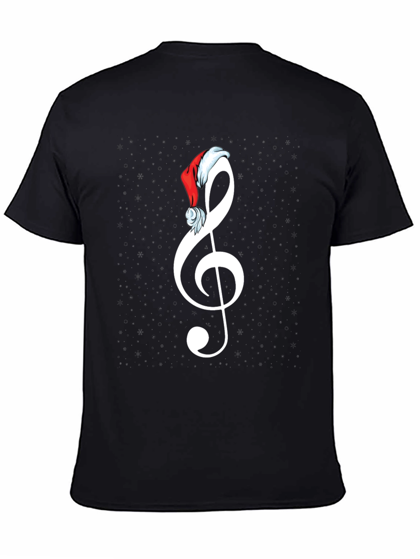 Festive Treble Clef Christmas T-Shirt