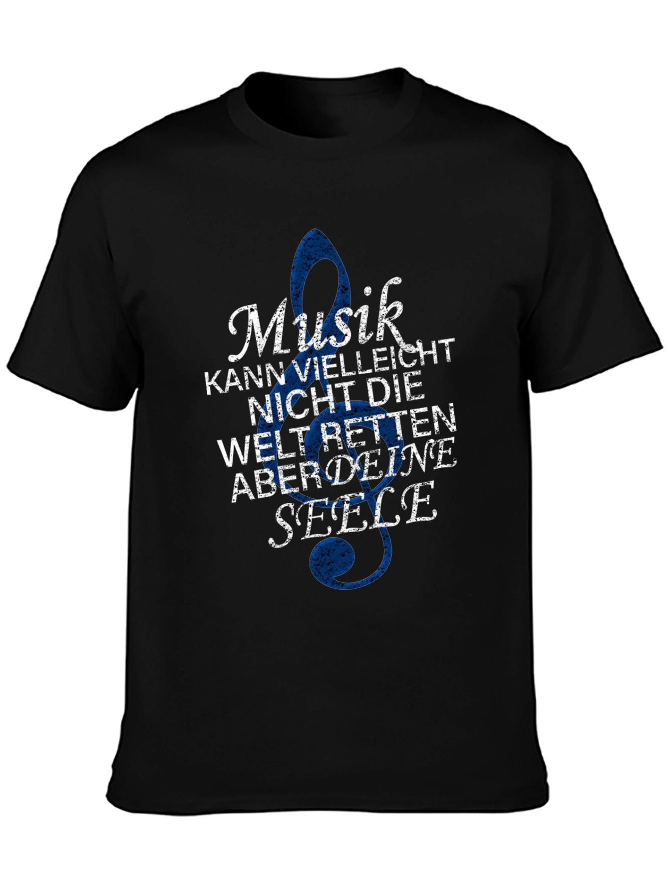Musik Seele Graphic Tee - Black T-Shirt