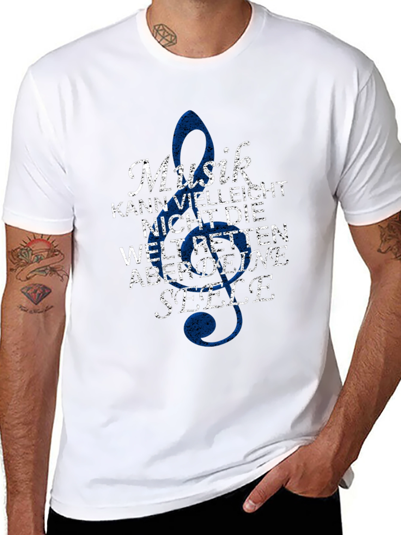 Musik Seele Graphic Tee - Black T-Shirt