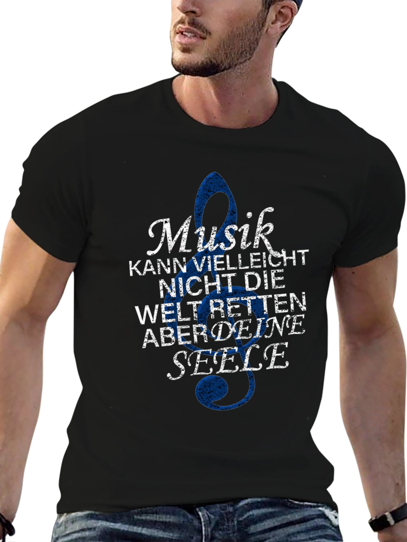 Musik Seele Graphic Tee - Black T-Shirt