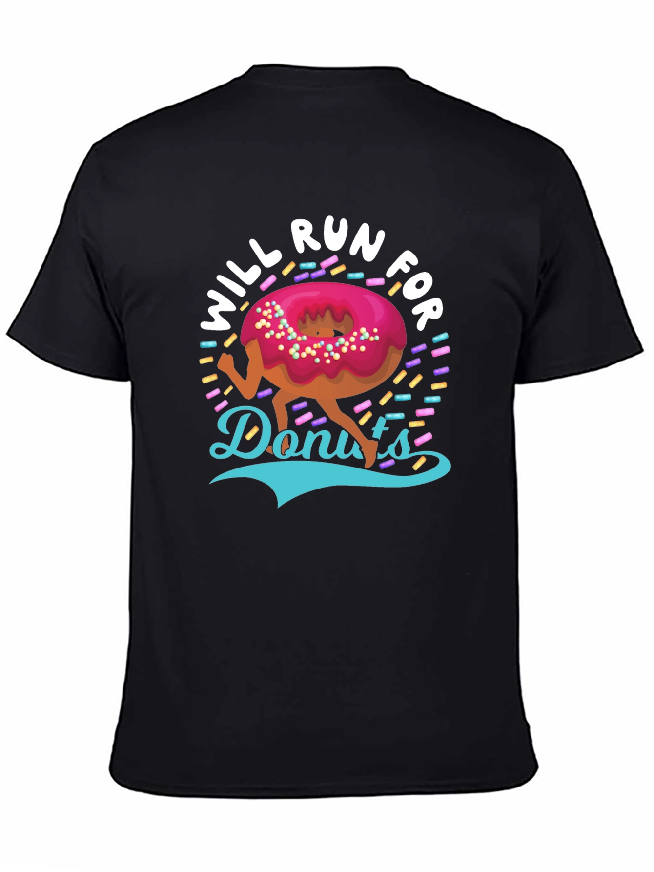Will Run for Donuts Graphic Tee