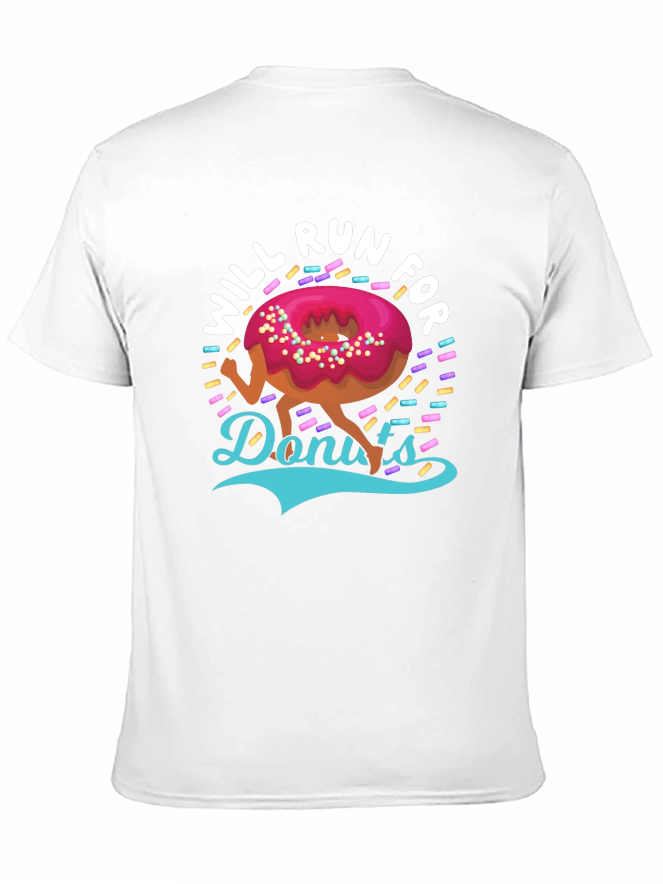 Will Run for Donuts Graphic Tee