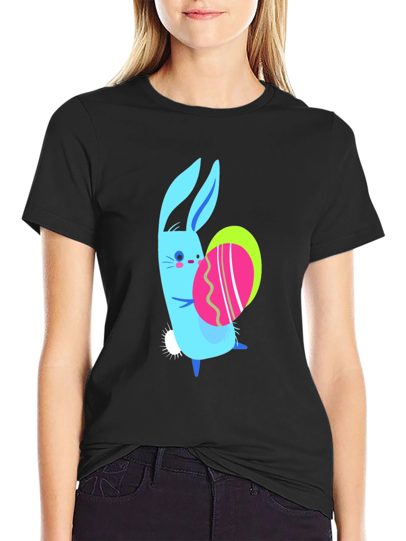 Easter Bunny T-Shirt - Cute Holiday Style