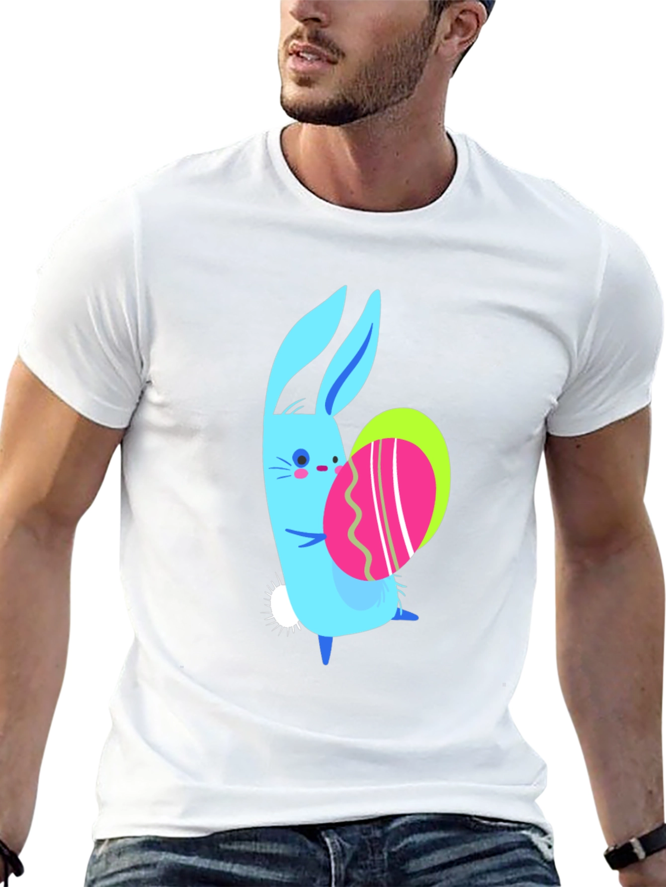 Easter Bunny T-Shirt - Cute Holiday Style